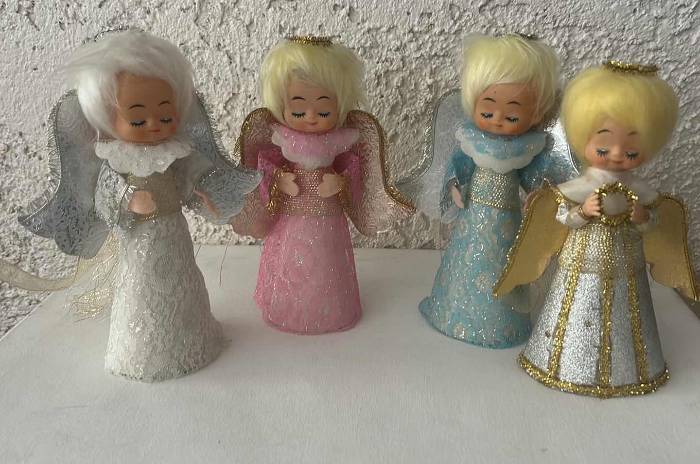 Photo 1 of 4 VINTAGE PAPER ANGELS H9”