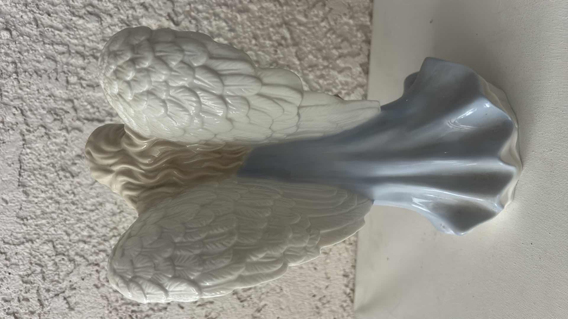 Photo 1 of CERAMIC ANGEL FIGURINE, H11”