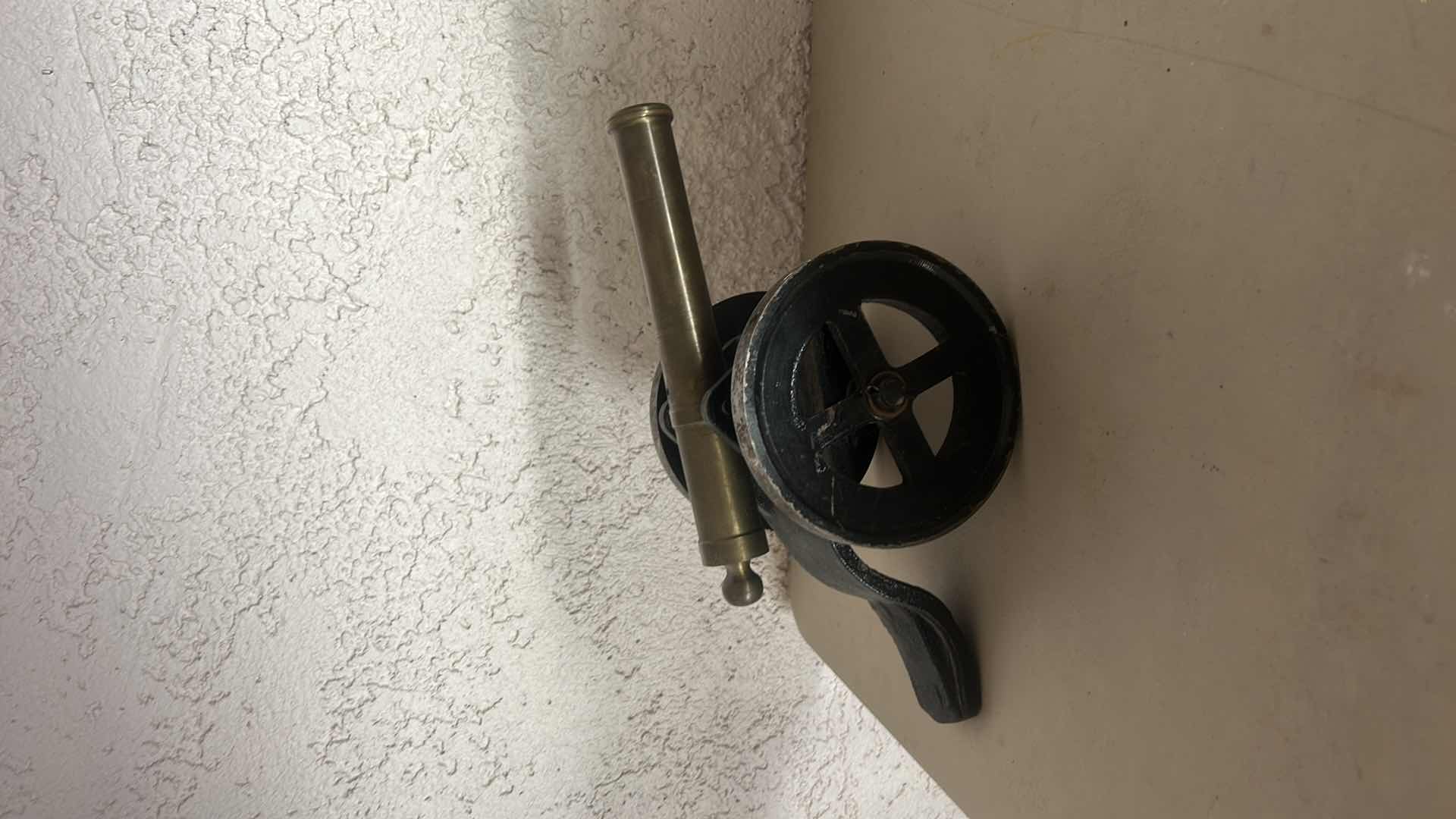 Photo 1 of METAL AND BRASS MINIATURE CANON H6.5”