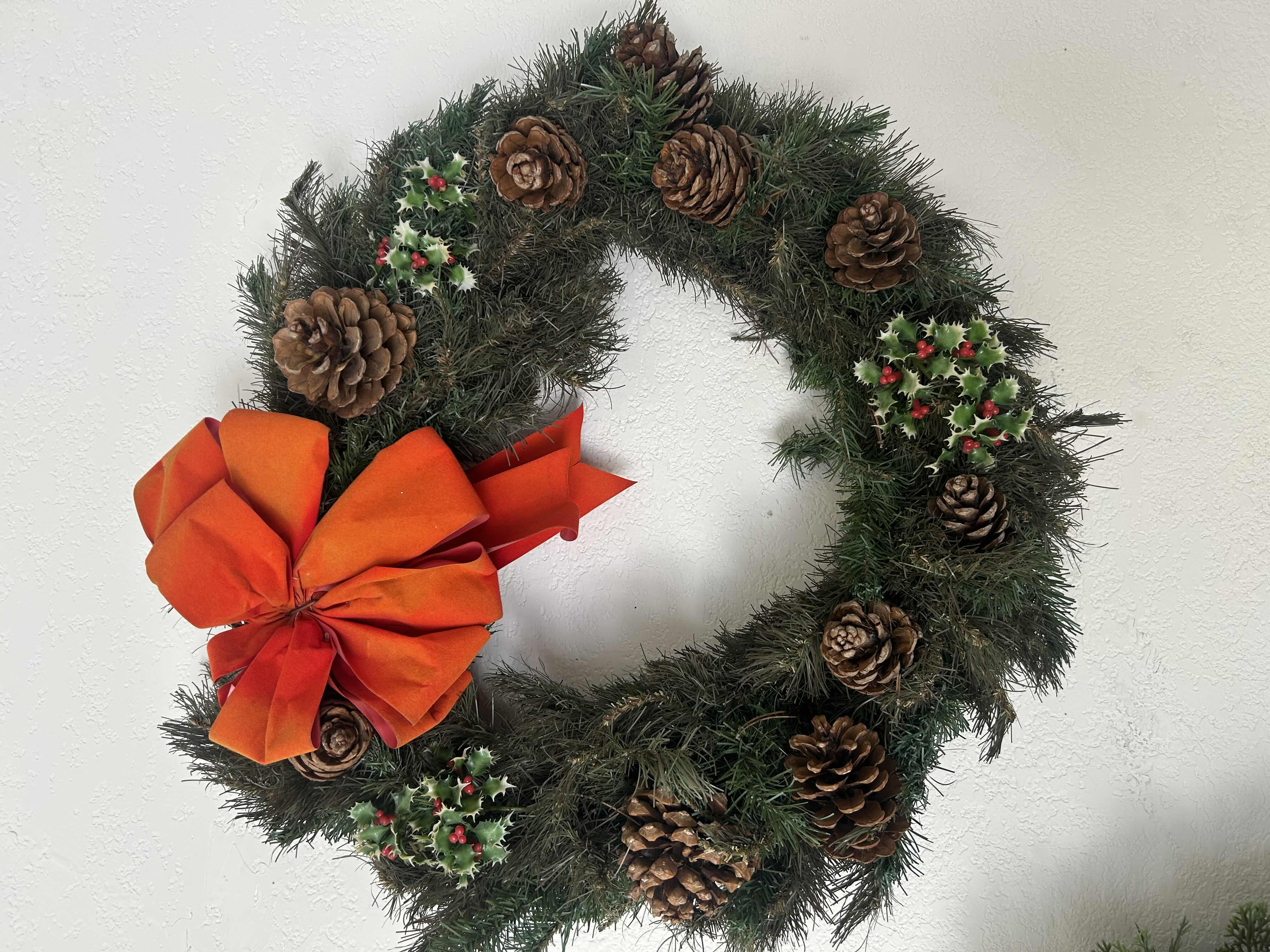 Photo 1 of 5-DECORATIVE CHRISTMAS WREATHS