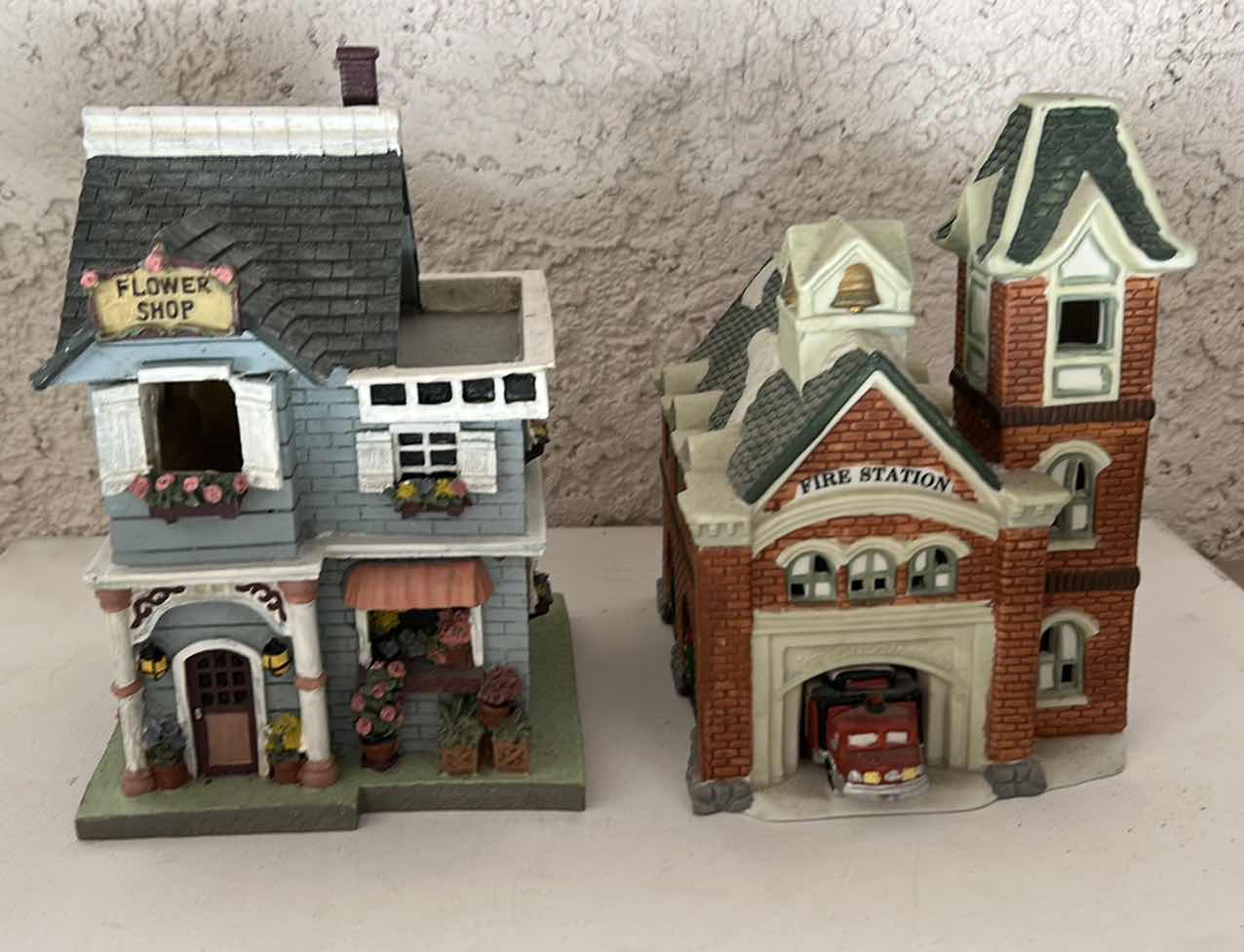 Photo 1 of TWO CHRISTMAS VILLAGE HOUSES/SHOPS H10”