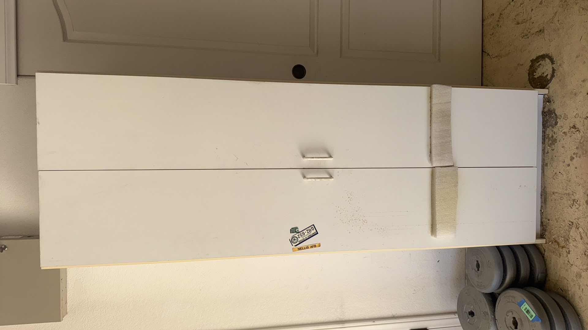 Photo 1 of WHITE STORAGE CABINET 6 SHELF 24" X 69"