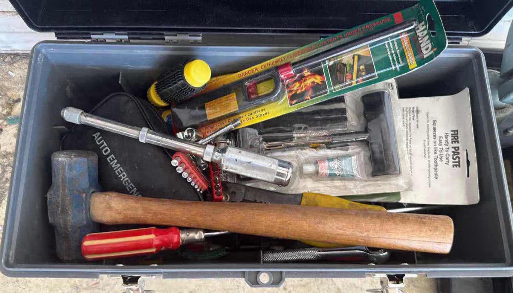 Photo 1 of TOOL BOX W/ TOOLS H10” W19”
