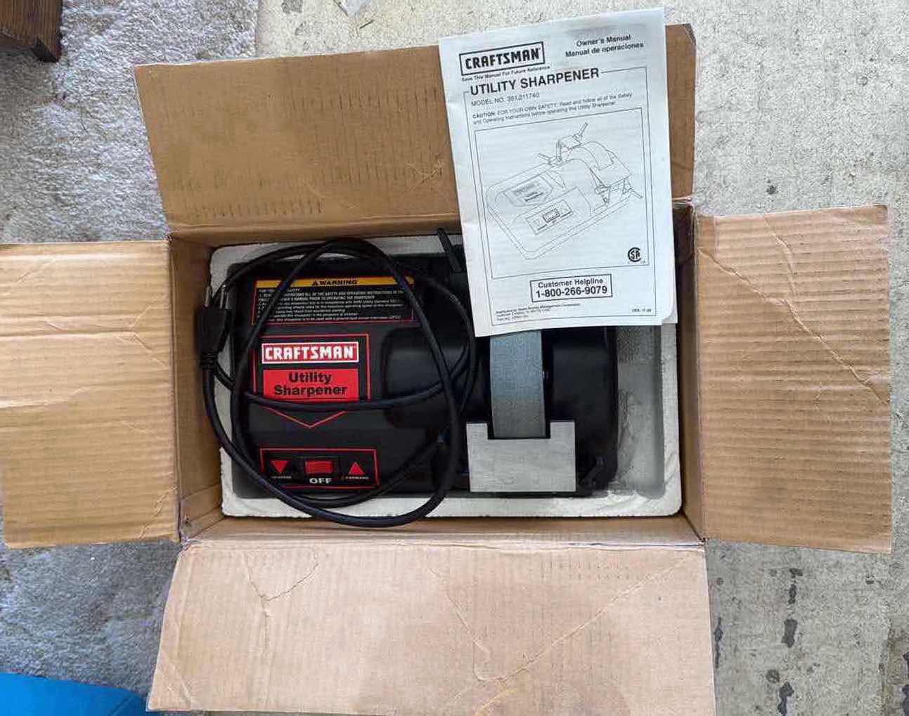 Photo 1 of NIB CRAFTSMAN UTILITY SHARPENER
