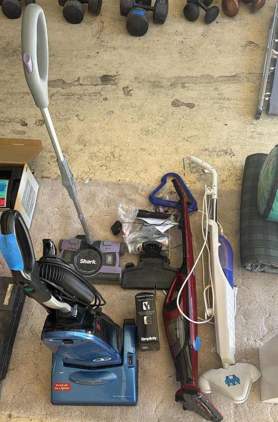 Photo 1 of 4 VACUUMS/ MOP SIMPLICITY/ SHARK/ KENMORE/H2O