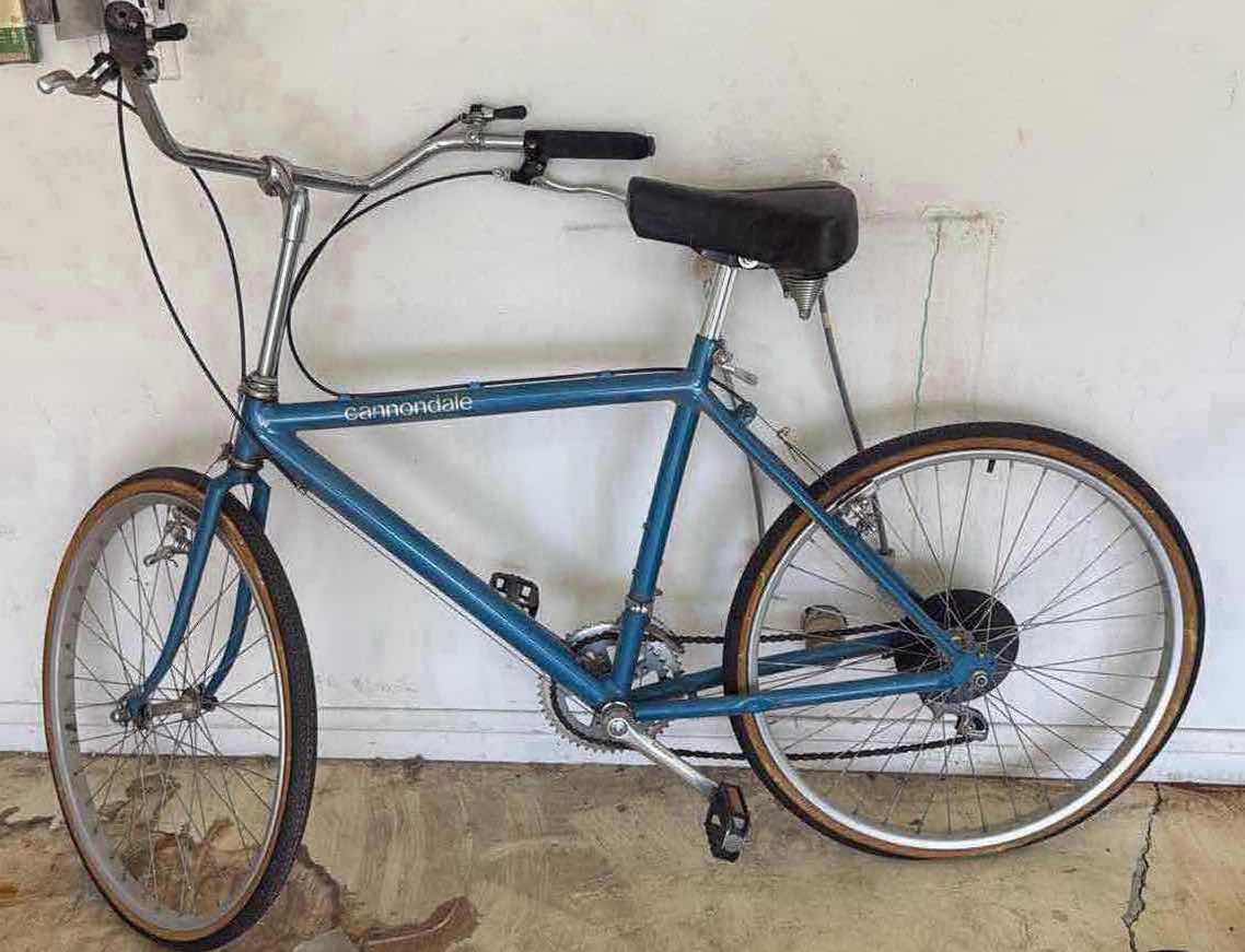 Photo 1 of VINTAGE CANNONDALE BIKE 23” RIMS