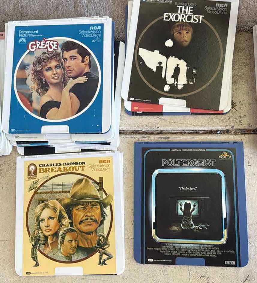 Photo 1 of 19 VINTAGE RCA SELECTAVISION CED VIDEO DISCS VARIOUS TITLES