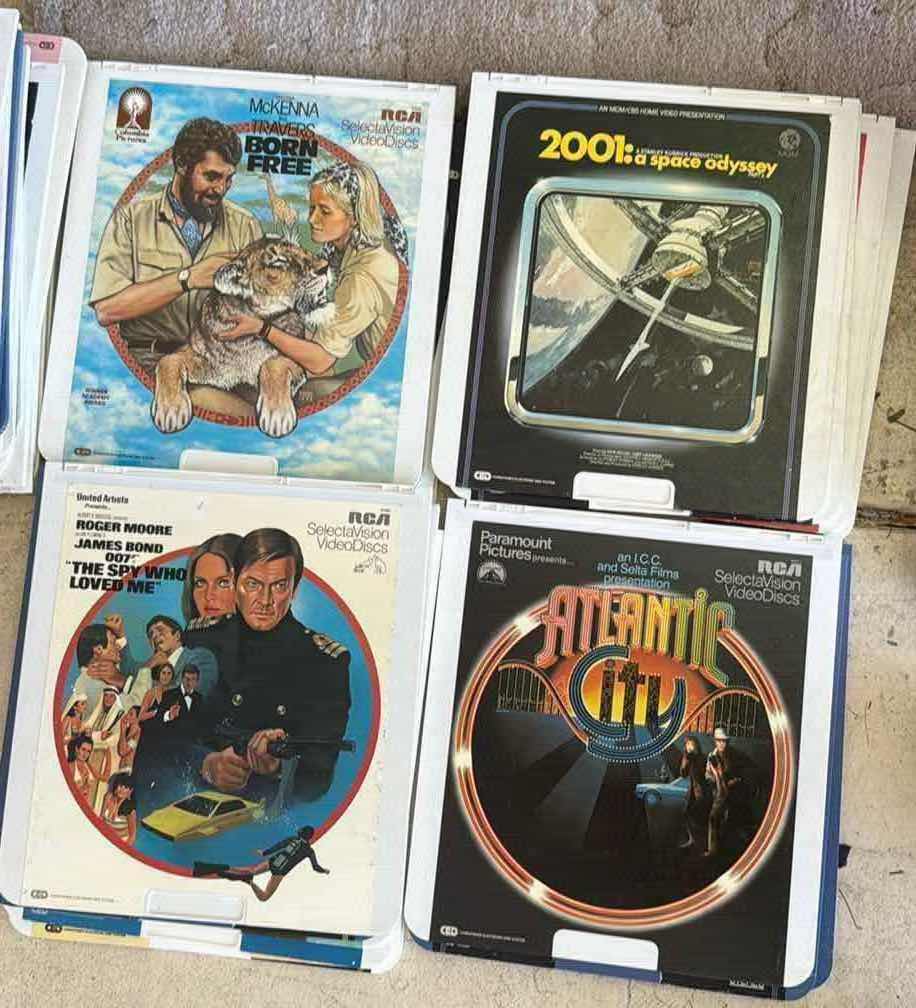 Photo 1 of 19 VINTAGE RCA SELECTAVISION CED VIDEO DISCS VARIOUS TITLES