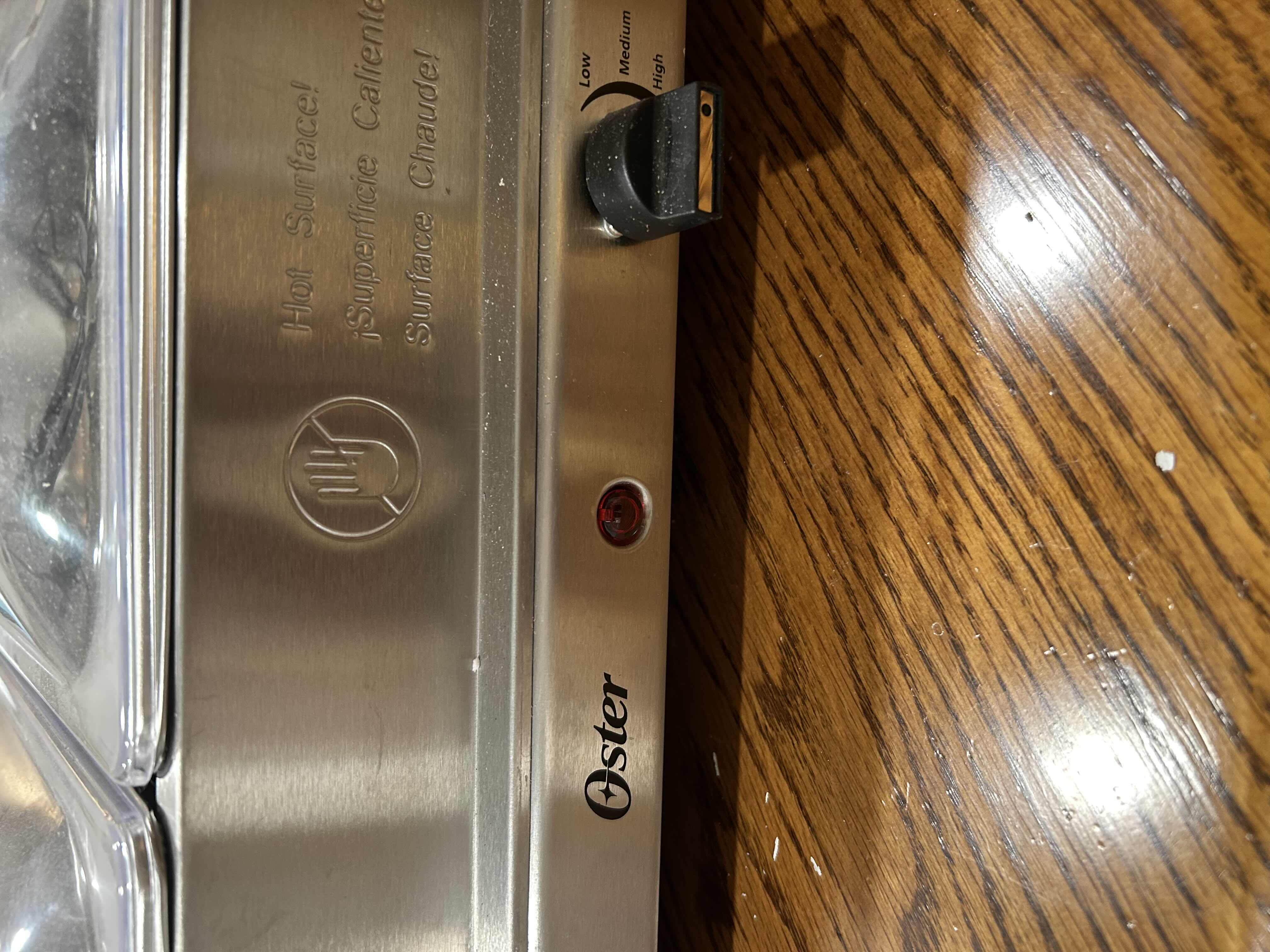 Photo 1 of OSTER BUFFET SERVER & WARMING TRAY