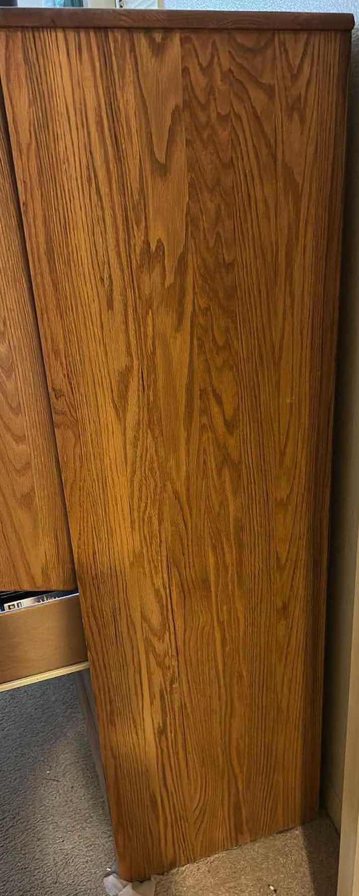View 4 of OAK WARDROBE DRESSER 38" X 18" H 60"