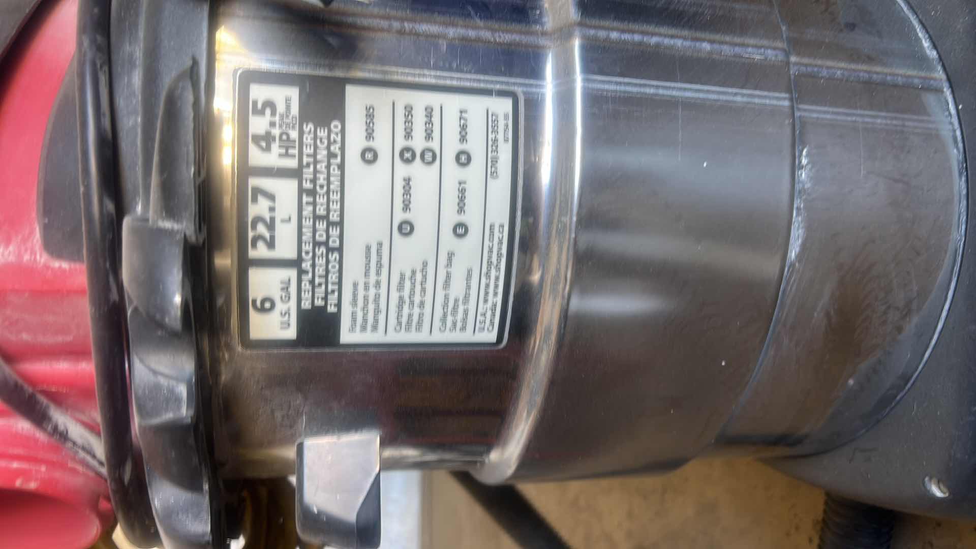 View 3 of 6 GALLON SHOP VAC