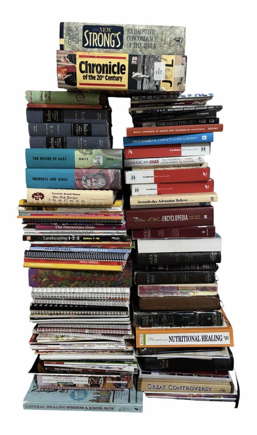 Photo 1 of FOOD MAGAZINES, RELIGIOUS BOOKS & MORE