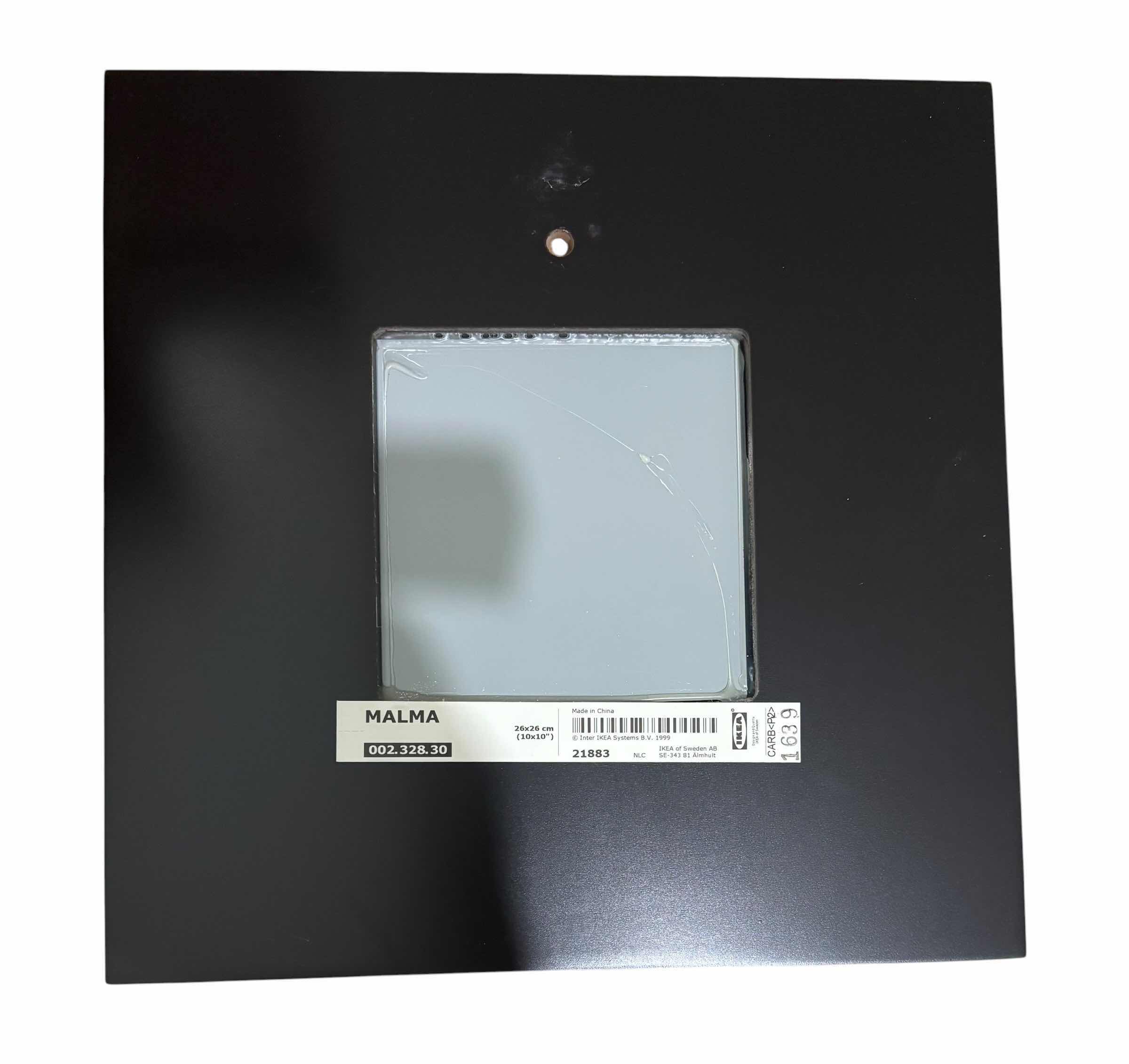 Photo 1 of SET OF THREE SQUARE MIRRORS 10” X 10”