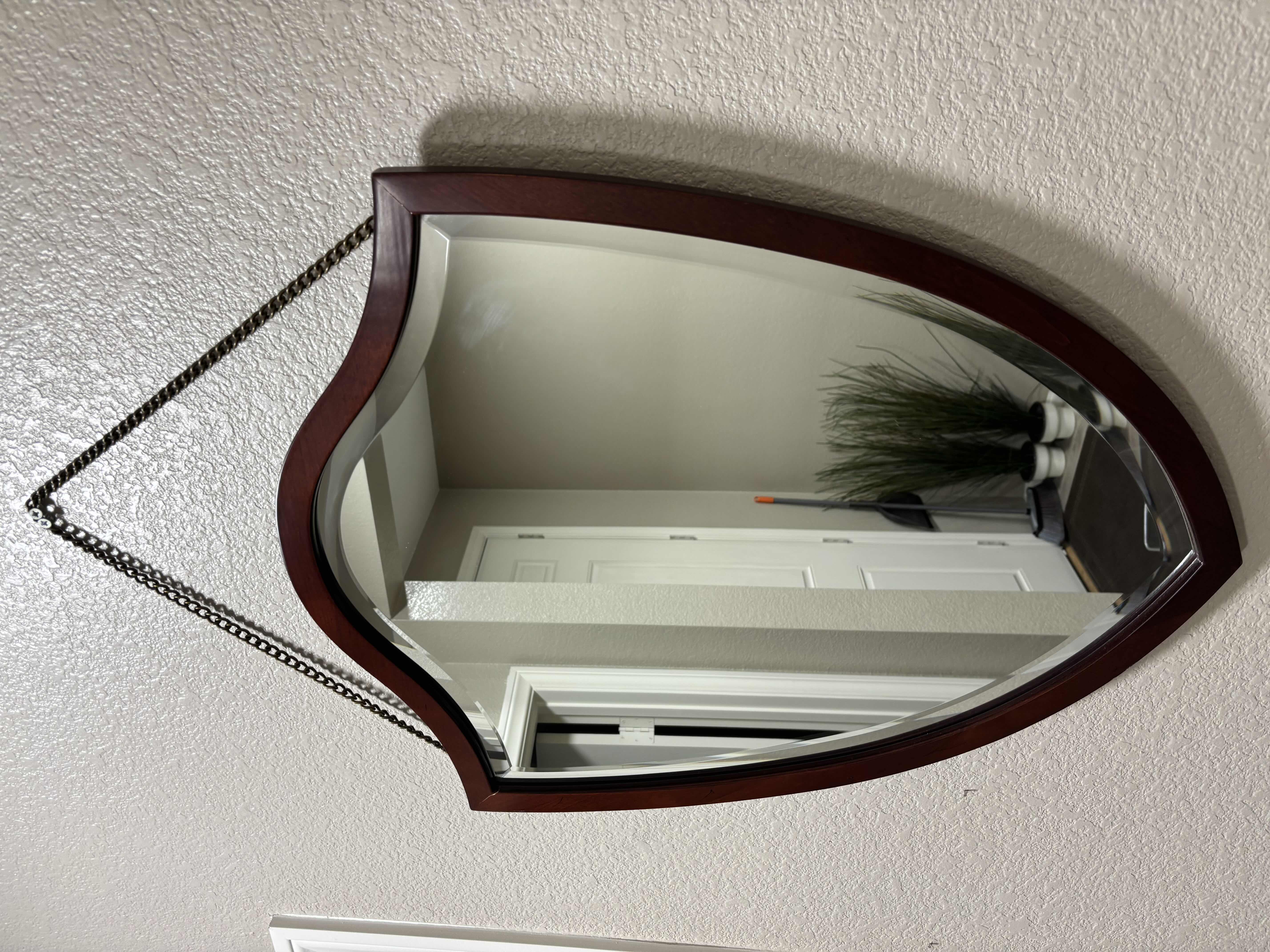 Photo 1 of SHIELD SHAPED WALL MIRROR H26”