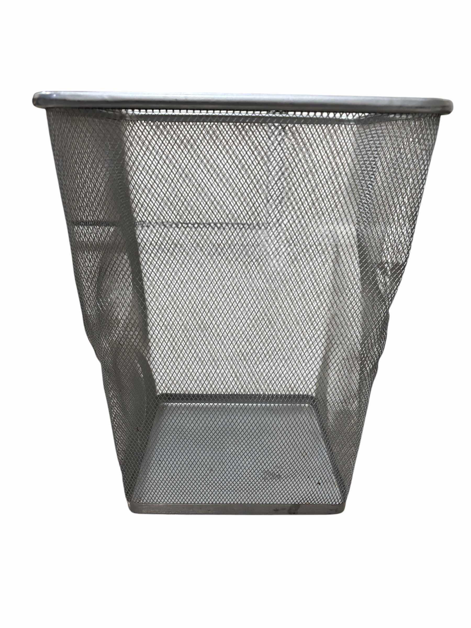 Photo 1 of FIVE TRASH CANS, TALLEST H14”