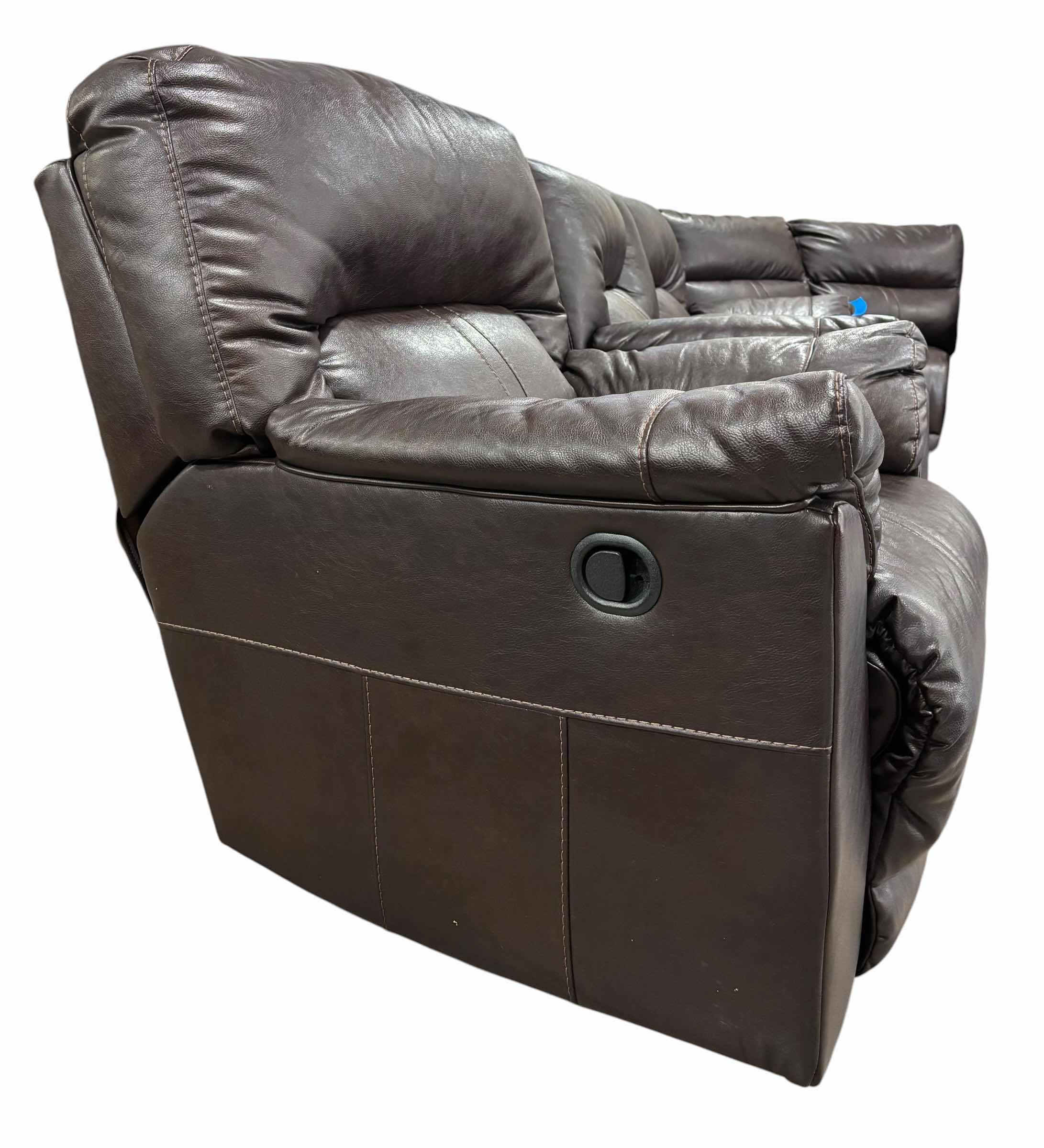 Photo 1 of SIGNATURE DESIGN BY ASHLEY BARRETSVILLE DURABLEND CHOCOLATE ROCKER RECLINER 41” X 41” X H42” $1250