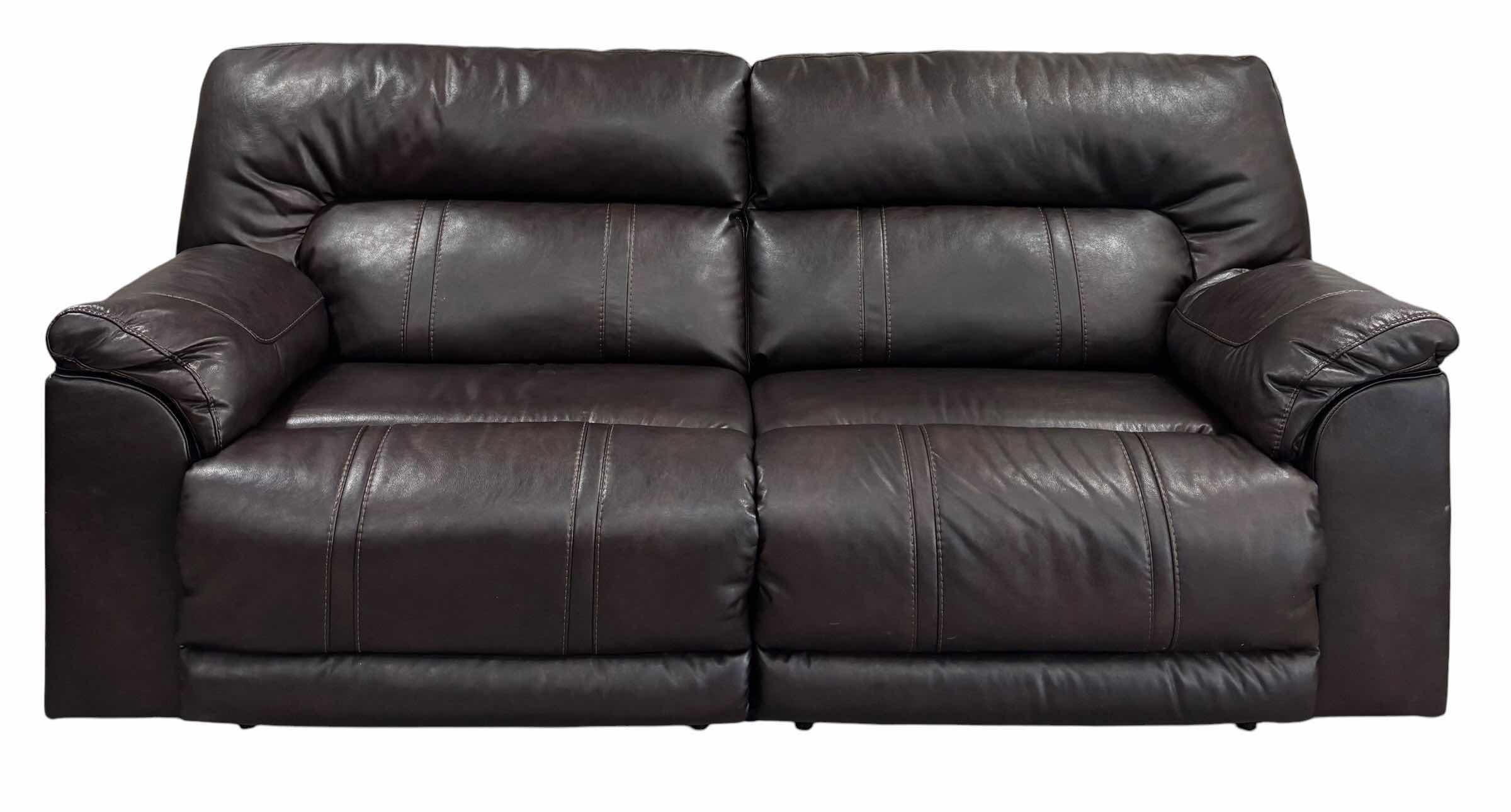 Photo 1 of SIGNATURE DESIGN BY ASHLEY BARRETSVILLE DURABLEND CHOCOLATE COUCH 90”L $2388
