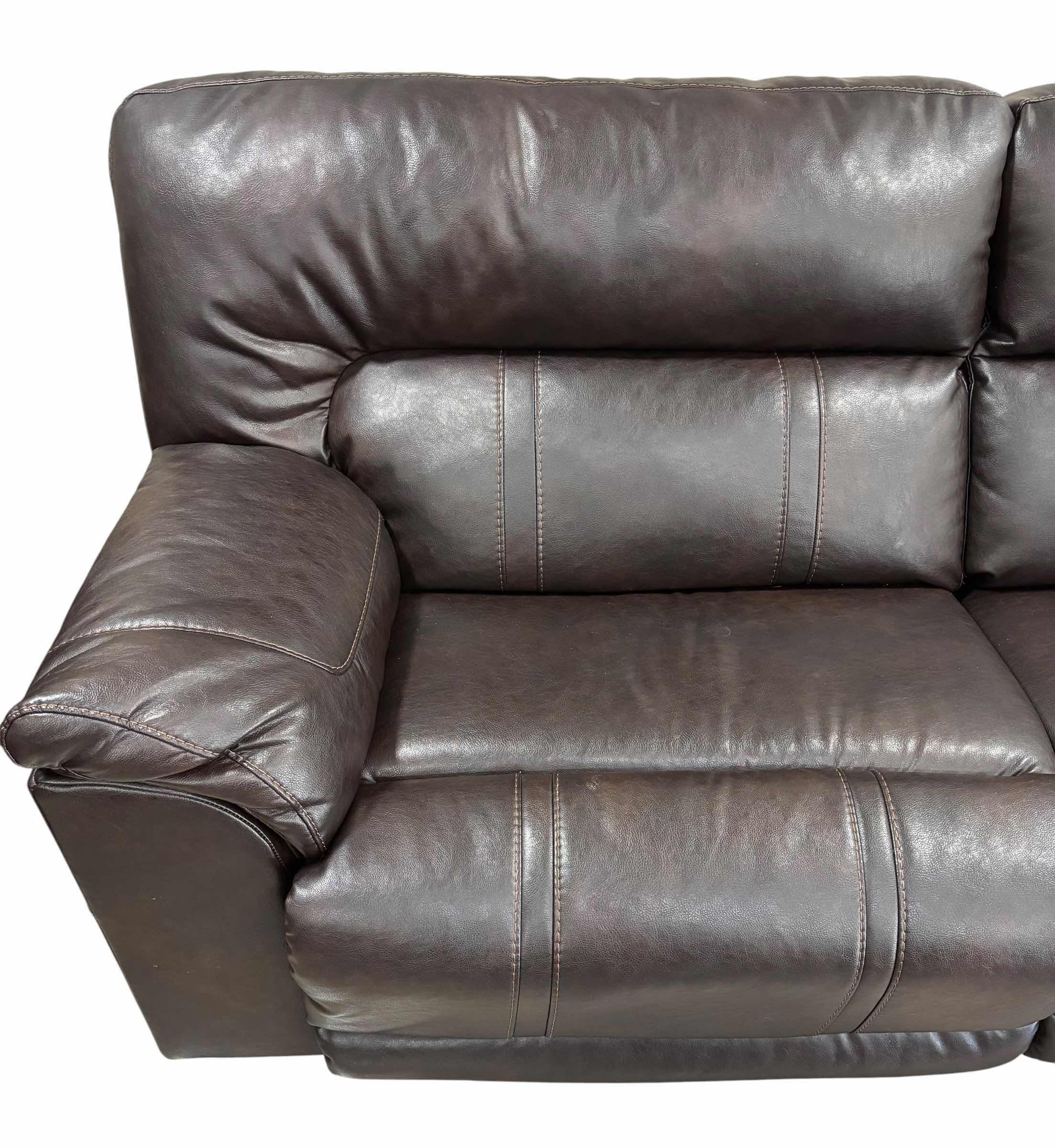 Photo 1 of SIGNATURE DESIGN BY ASHLEY BARRETSVILLE DURABLEND CHOCOLATE COUCH 90”L $2388