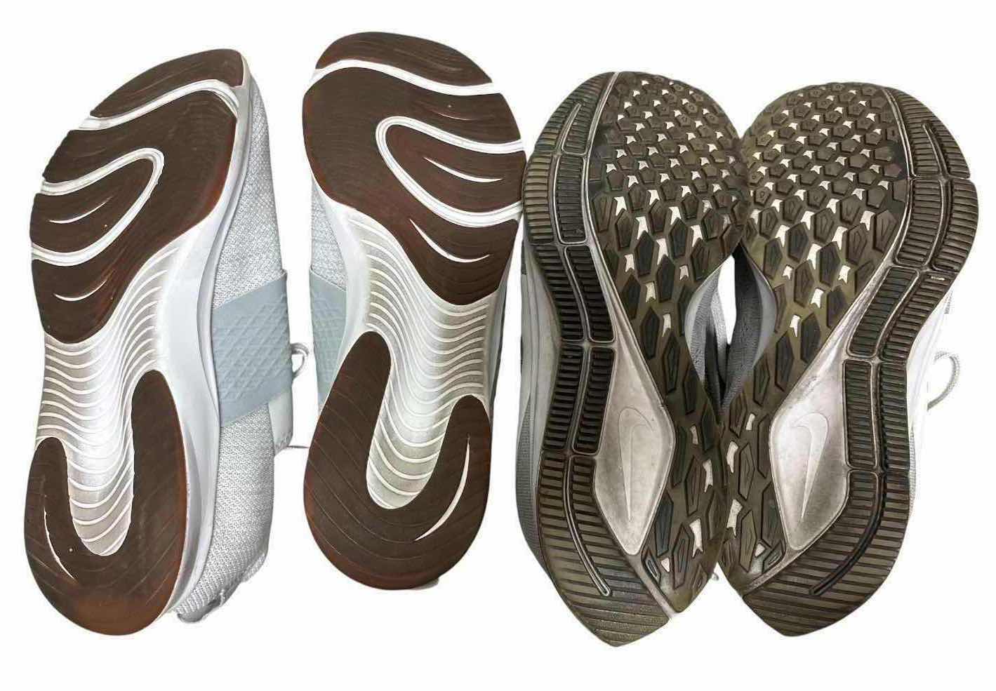 Photo 1 of 2- PAIRS WOMEN’S ATHLETIC RUNNING SHOES – NEW BALANCE & NIKE SIZE 9 & 9.5