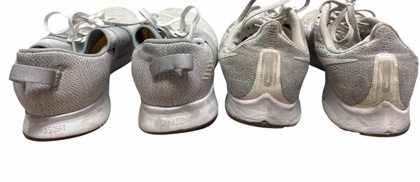 Photo 1 of 2- PAIRS WOMEN’S ATHLETIC RUNNING SHOES – NEW BALANCE & NIKE SIZE 9 & 9.5