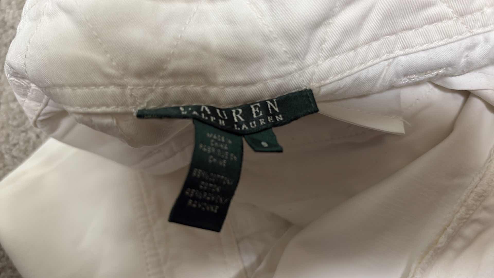 Photo 1 of PRIMARY CLOSET WOMEN’S DENIM-WHITE PANTS SIZE 4-8