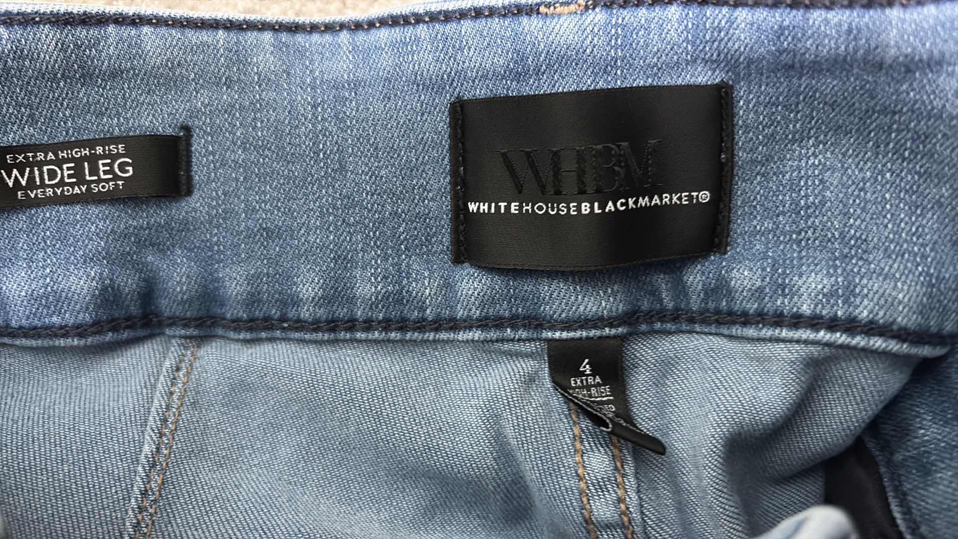 Photo 1 of PRIMARY CLOSET WOMEN’S DENIM-WHITE PANTS SIZE 4-8