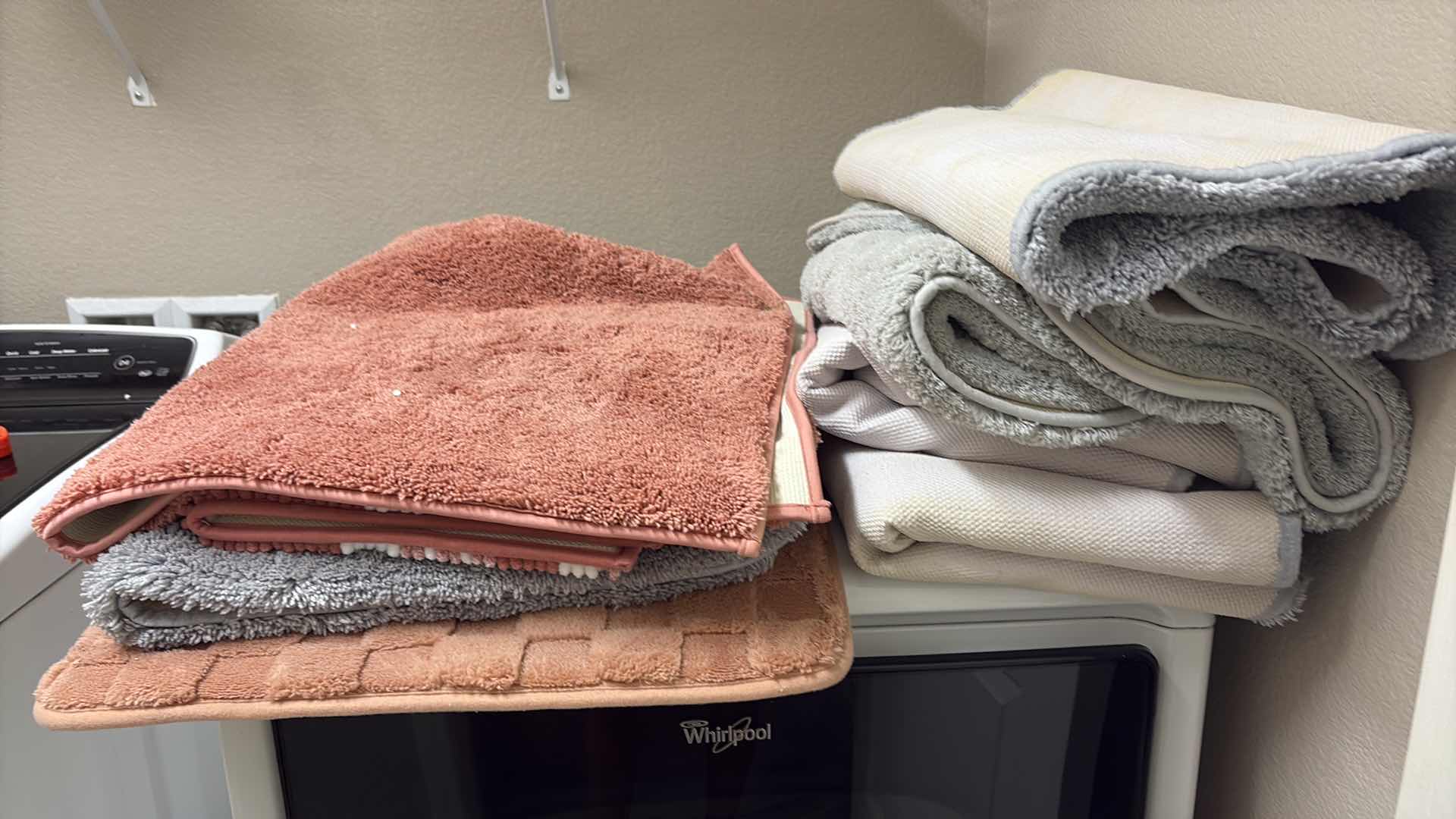 Photo 1 of 8-PCS BATH MATS VARIOUS SIZES AND COLORS
