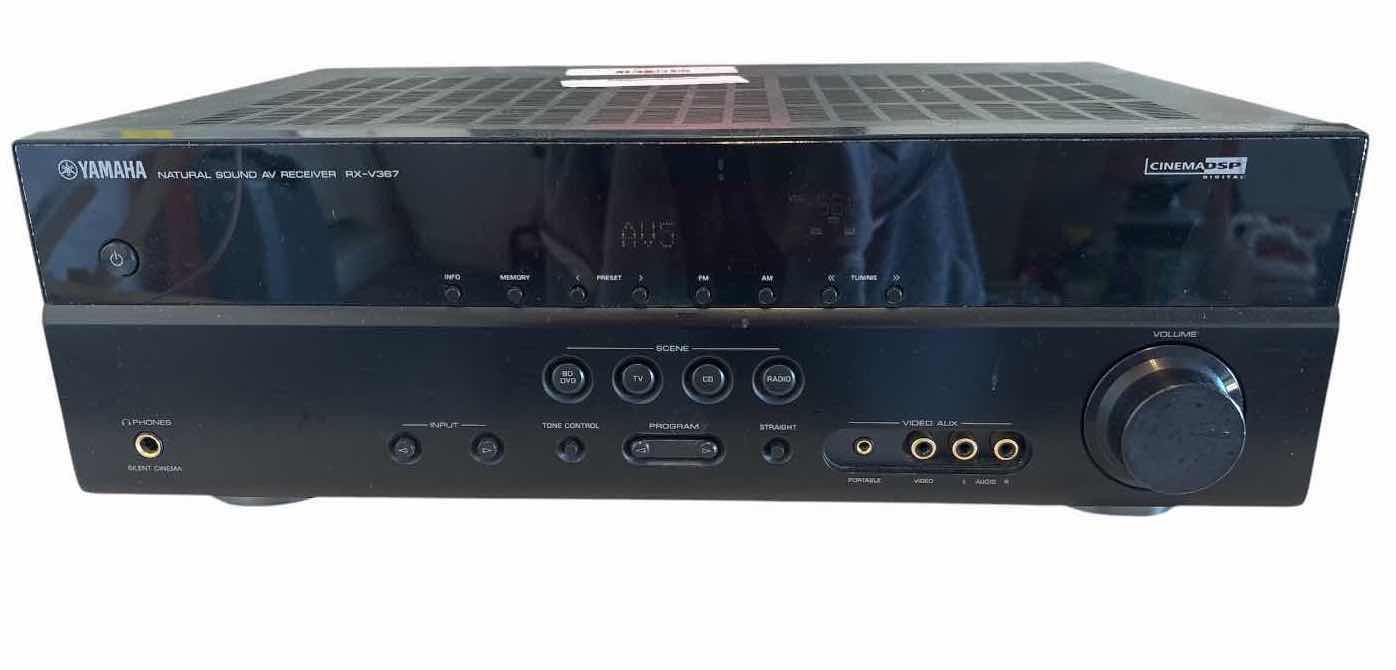 Photo 1 of YAMAHA RX-V367 NATURAL SOUND AV RECEIVER – CINEMA DSP 5.1 CHANNEL