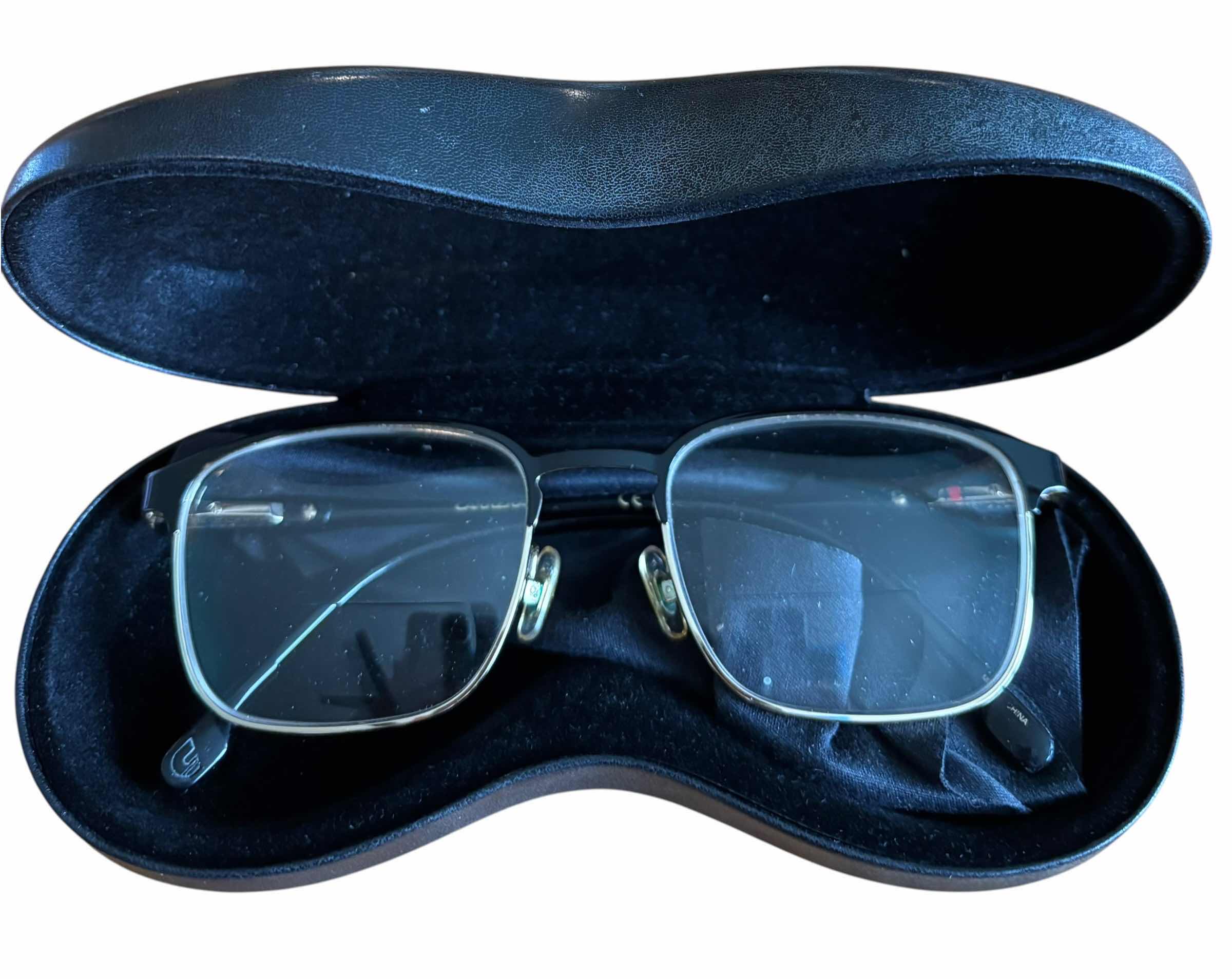 View 1 of CARRERA BIFOCAL GLASSES IN HARD SHELL CASE $85