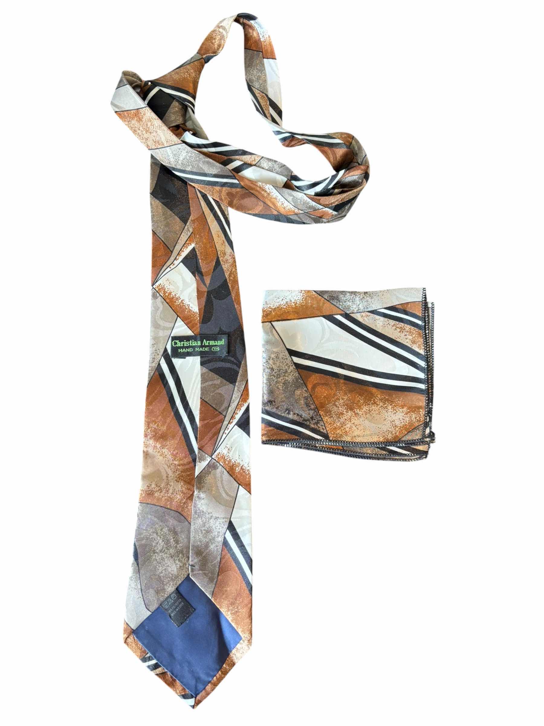 View 5 of MEN’S TIES WITH MATCHING HANDKERCHIEFS