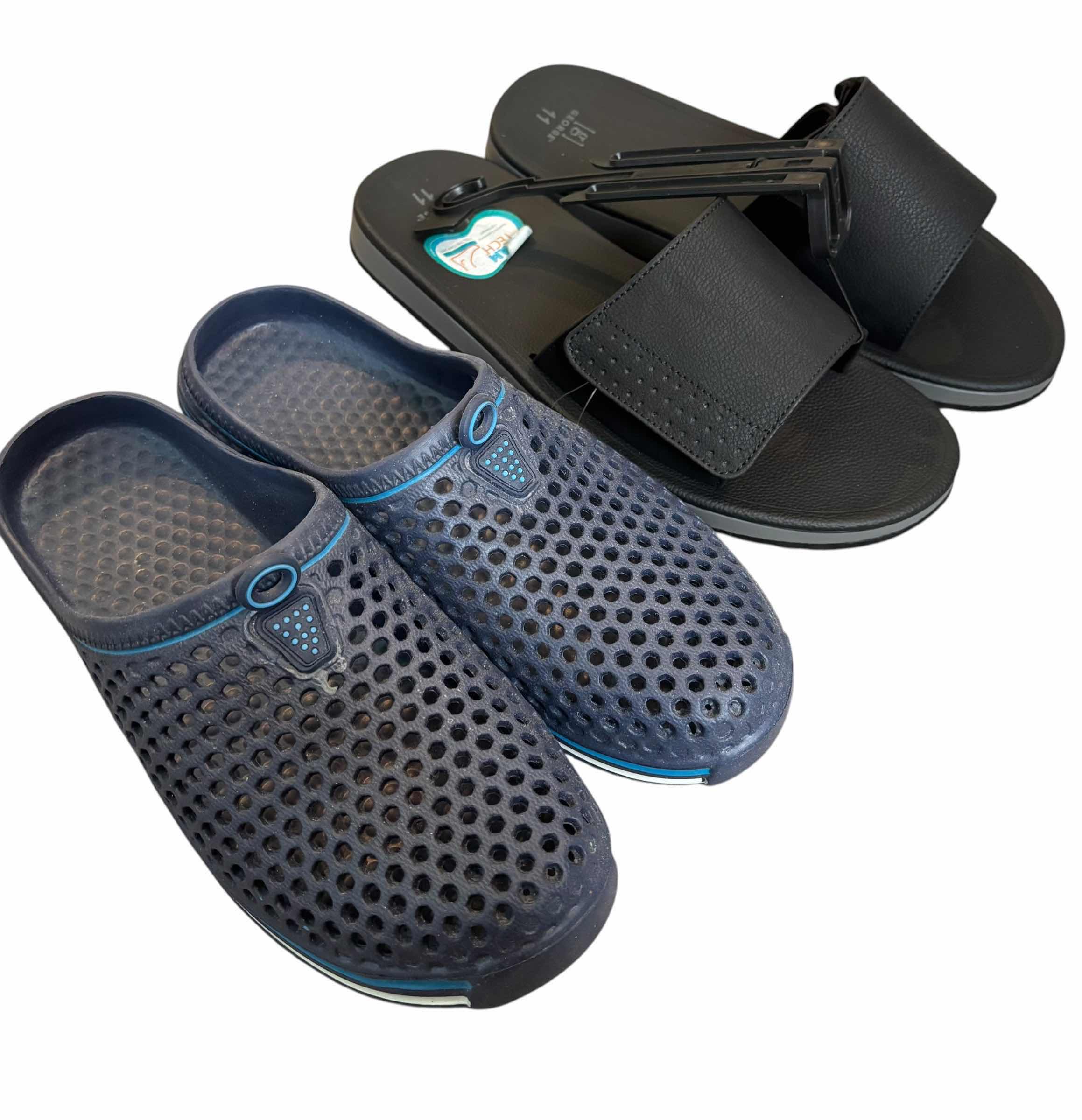 View 1 of TWO PAIRS OF MEN’S SLIP ON SHOES SIZE 11