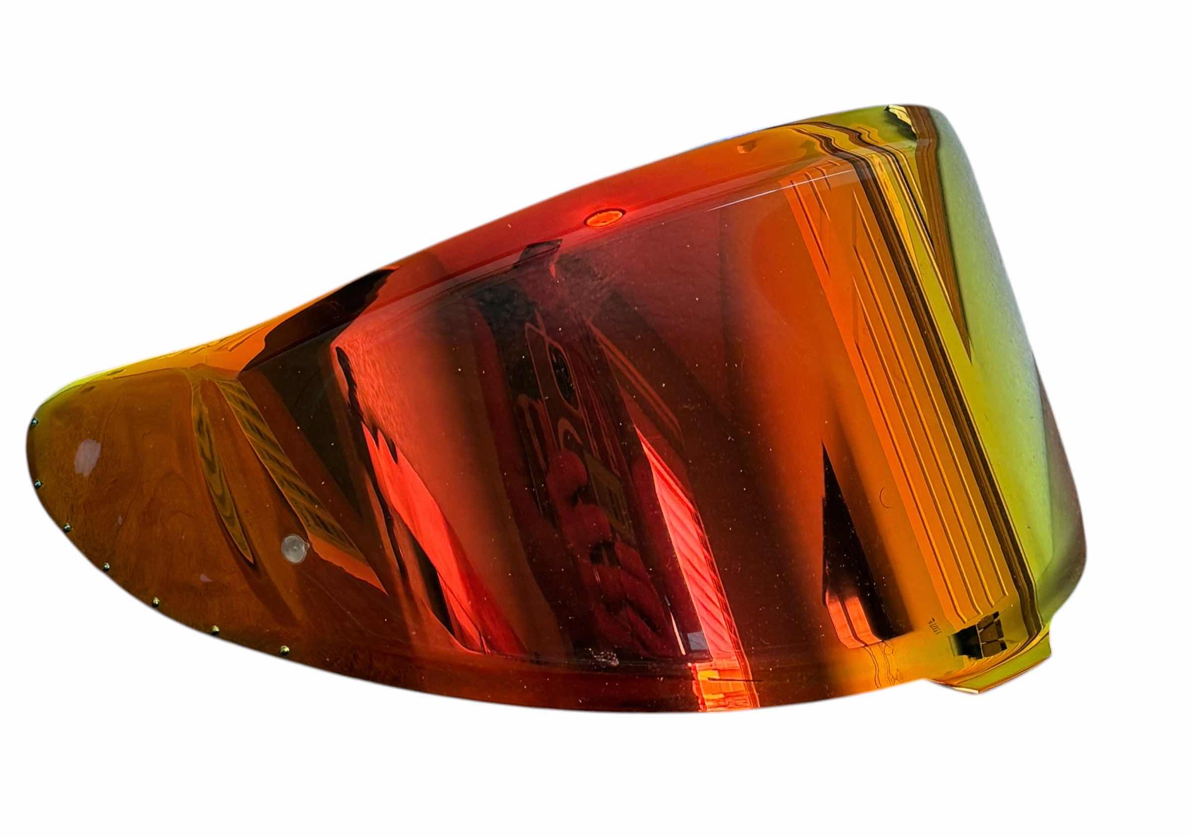 View 2 of VISOR SHIELD FOR SHOEI IN REVO DEEP RED