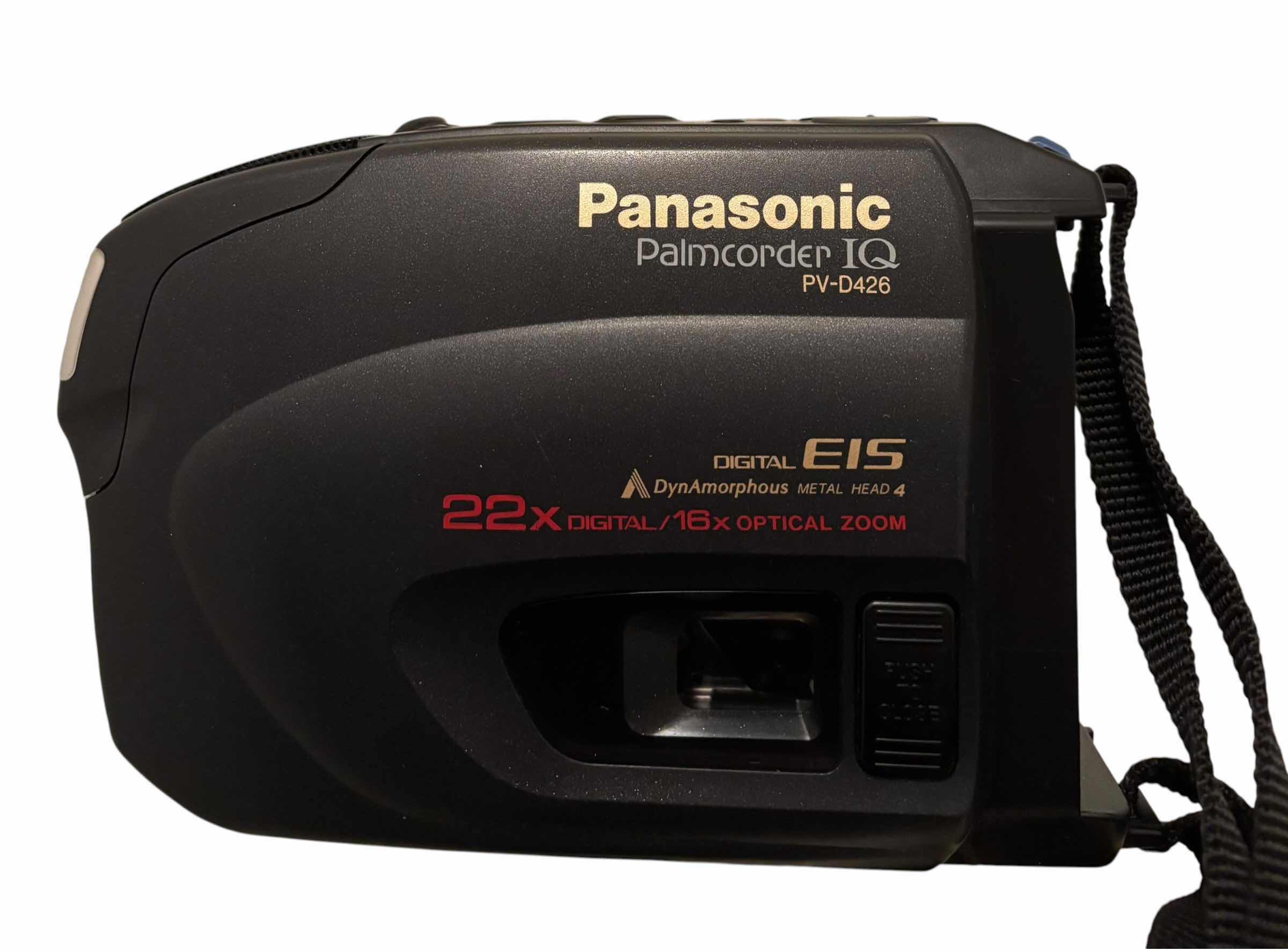 View 1 of VINTAGE PANASONIC CAMCORDER IN CARRYING CASE