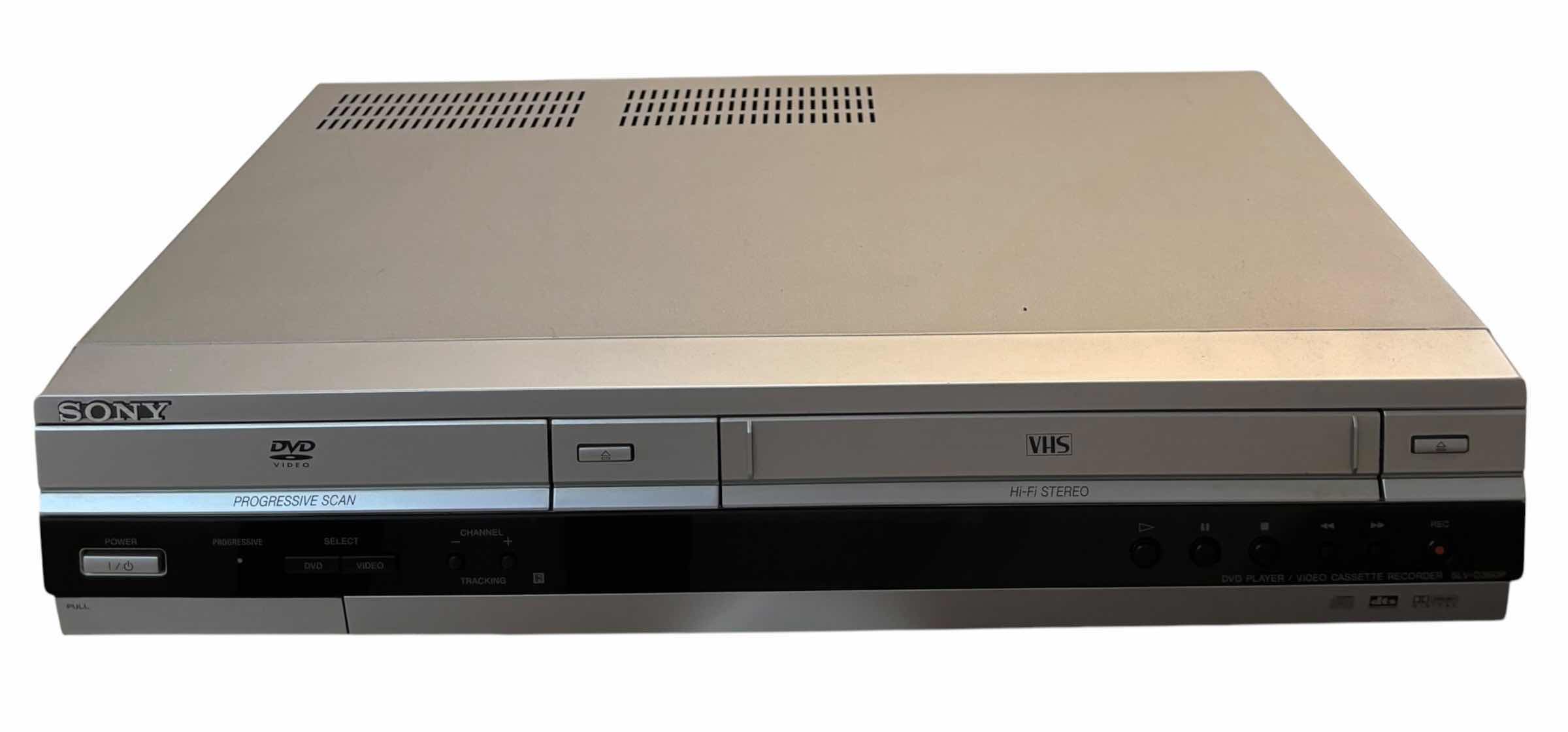 View 1 of SONY DVD/VHS COMBO PLAYER, NO REMOTE