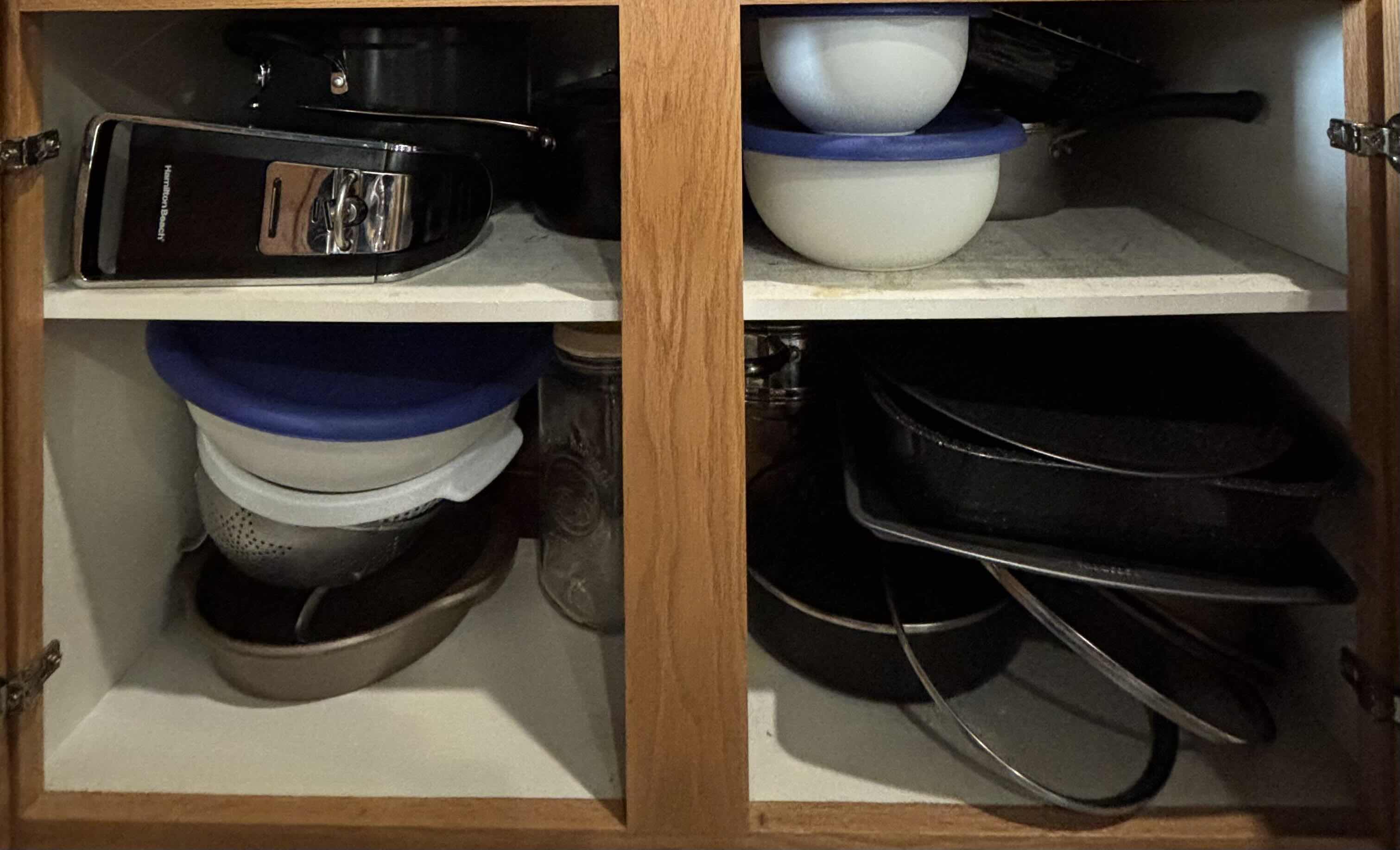 View 1 of CONTENTS OF KITCHEN CABINET