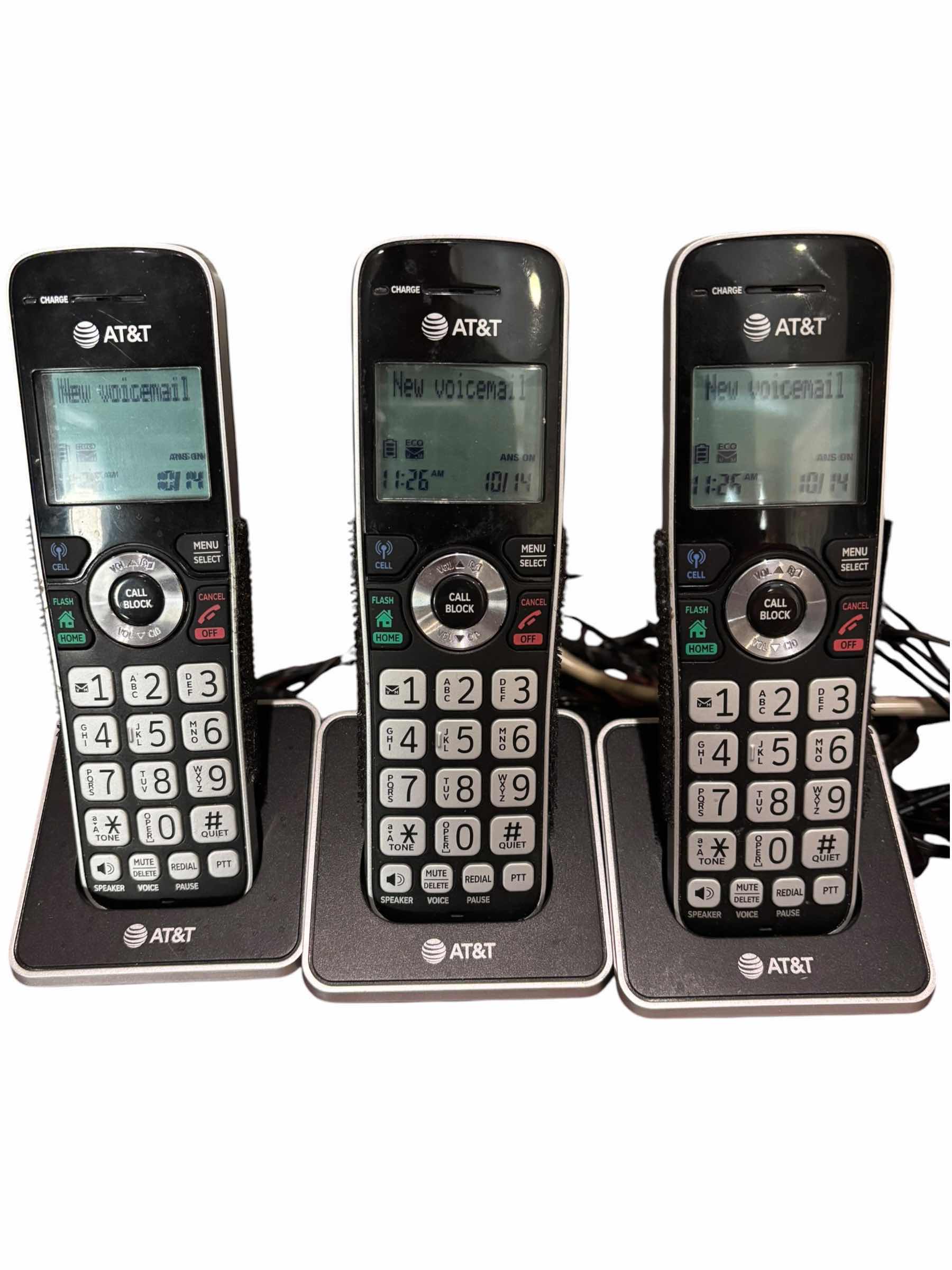 View 3 of AT&T EXPANDABLE CORDLESS PHONE SYSTEM WITH BLUETOOTH CONNECT TO CELL & SMART CALL BLOCKER