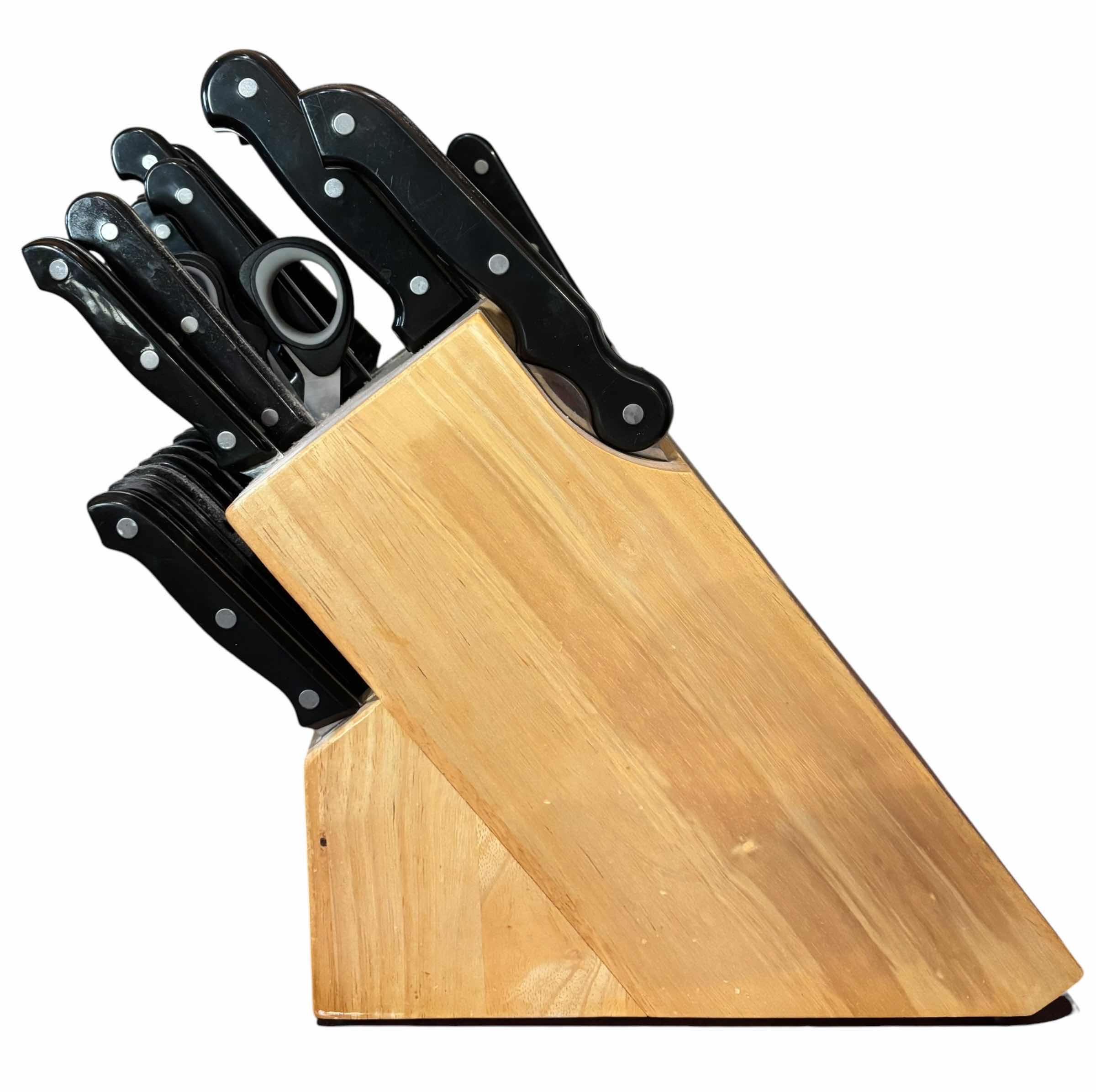 View 3 of TWO KNIFE/BUTCHER BLOCKS