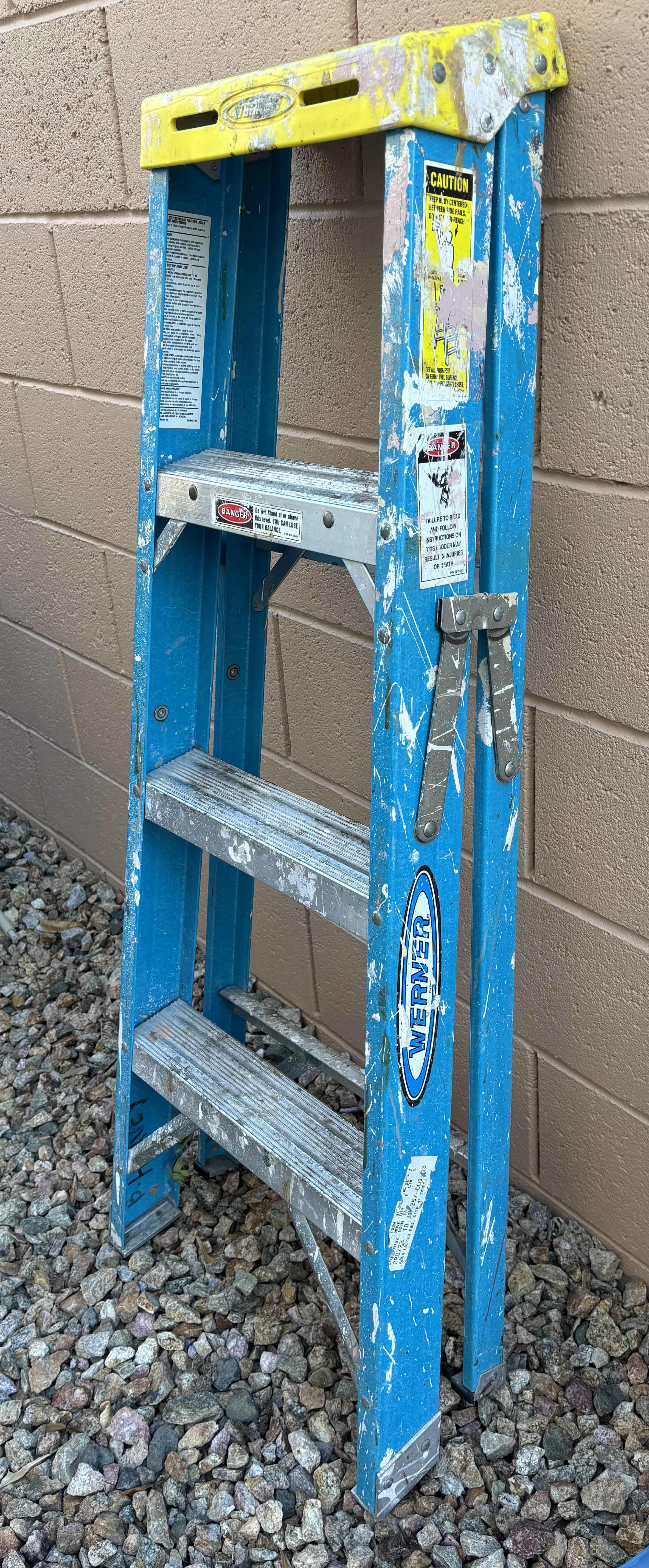 View 1 of WERNER TYPE I STEP LADDER