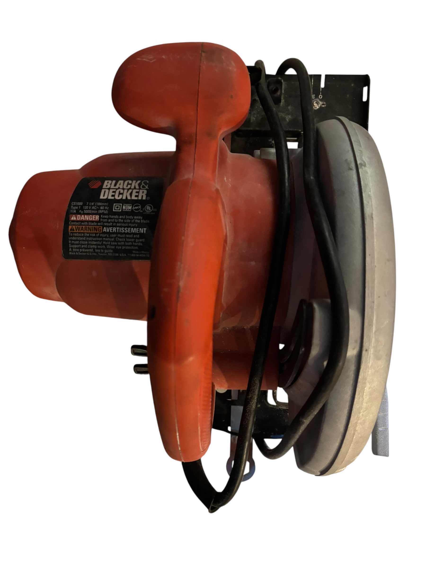 View 2 of BLACK & DECKER CORDED CIRCULAR SAW $80