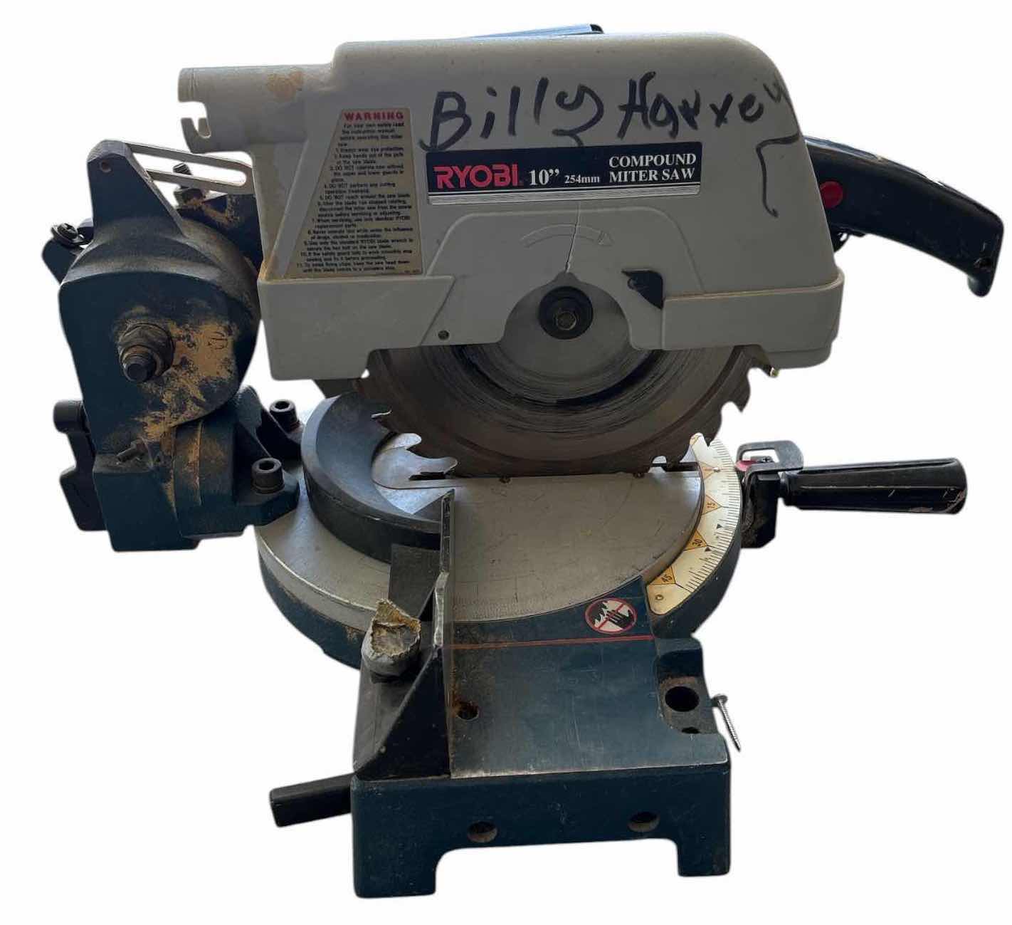 View 1 of RYOBI 10" COMPOUND MITER SAW WITH BLADE – 254MM