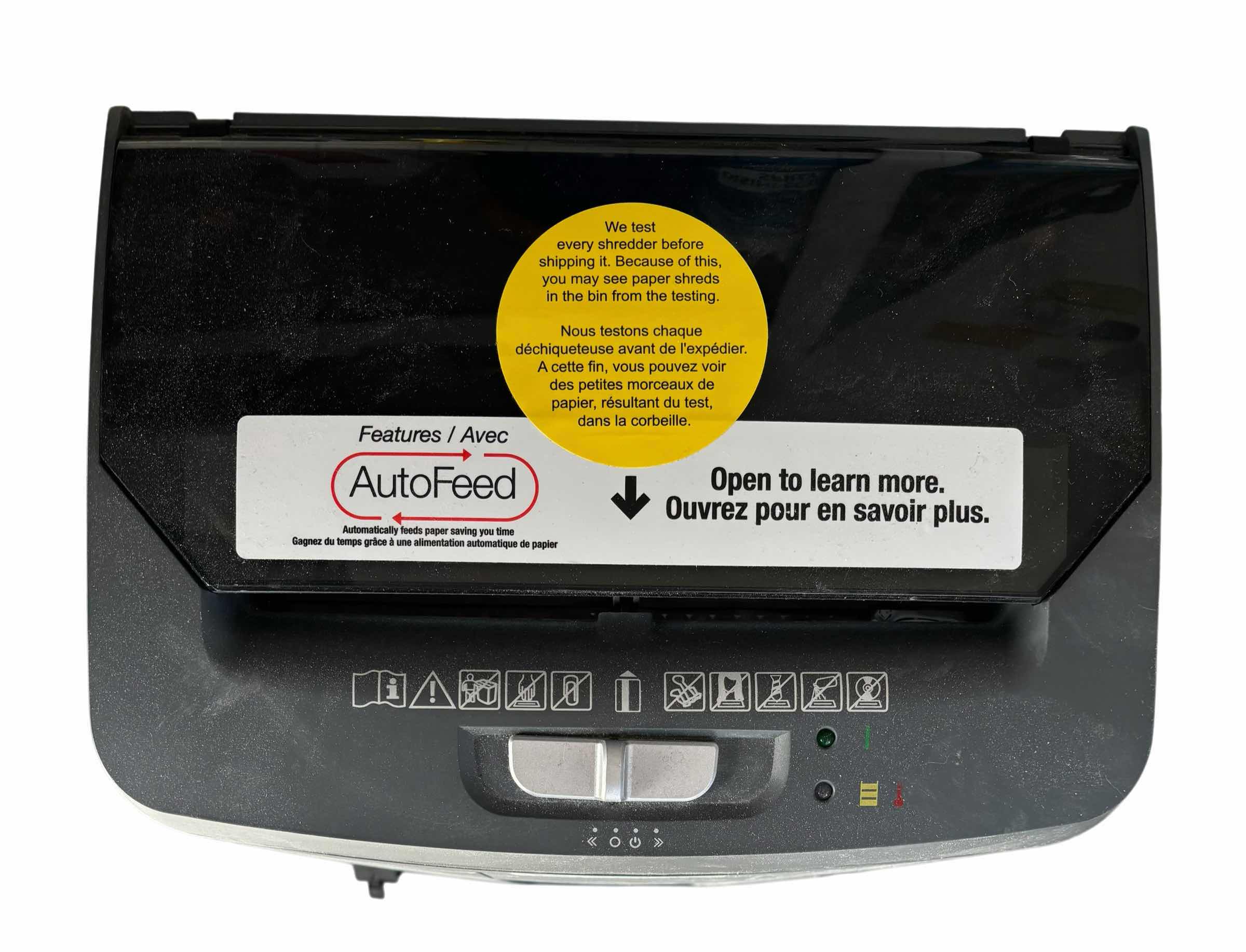 View 2 of BOXIS AUTOSHRED MICRO CUT PAPER SHREDDER $185