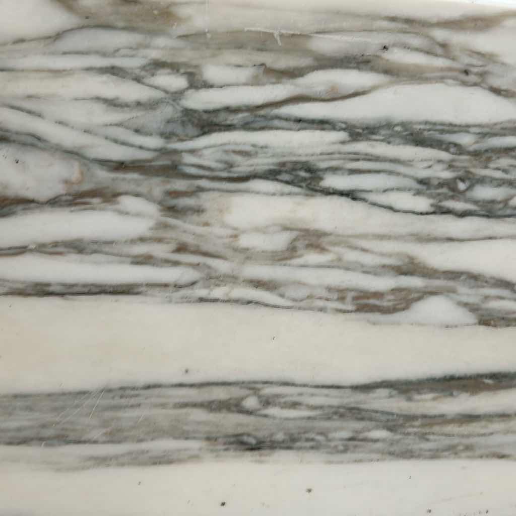 Photo 1 of ANTIQUE FRENCH SIDEBOARD W MARBLE TOP MIRRORED BACKSPLASH 47" X 19" H 44" (SEE NOTES)