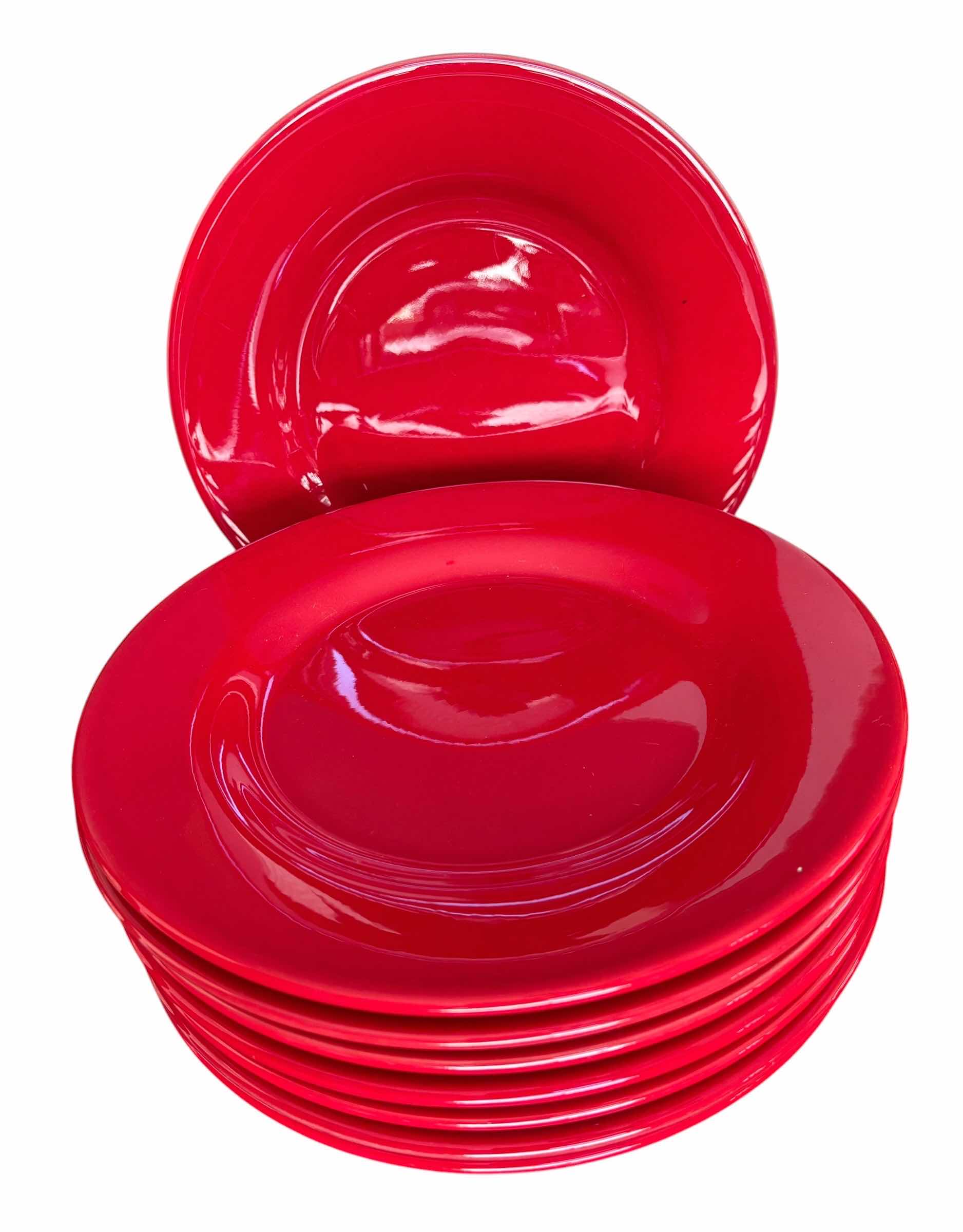Photo 1 of SET OF DINNER PLATES (8) 10.5”D