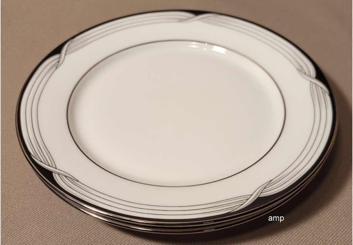 Photo 1 of 6- LENOX "ERIN" DEBUT COLLECTION SALAD PLATES FINE CHINA 8"