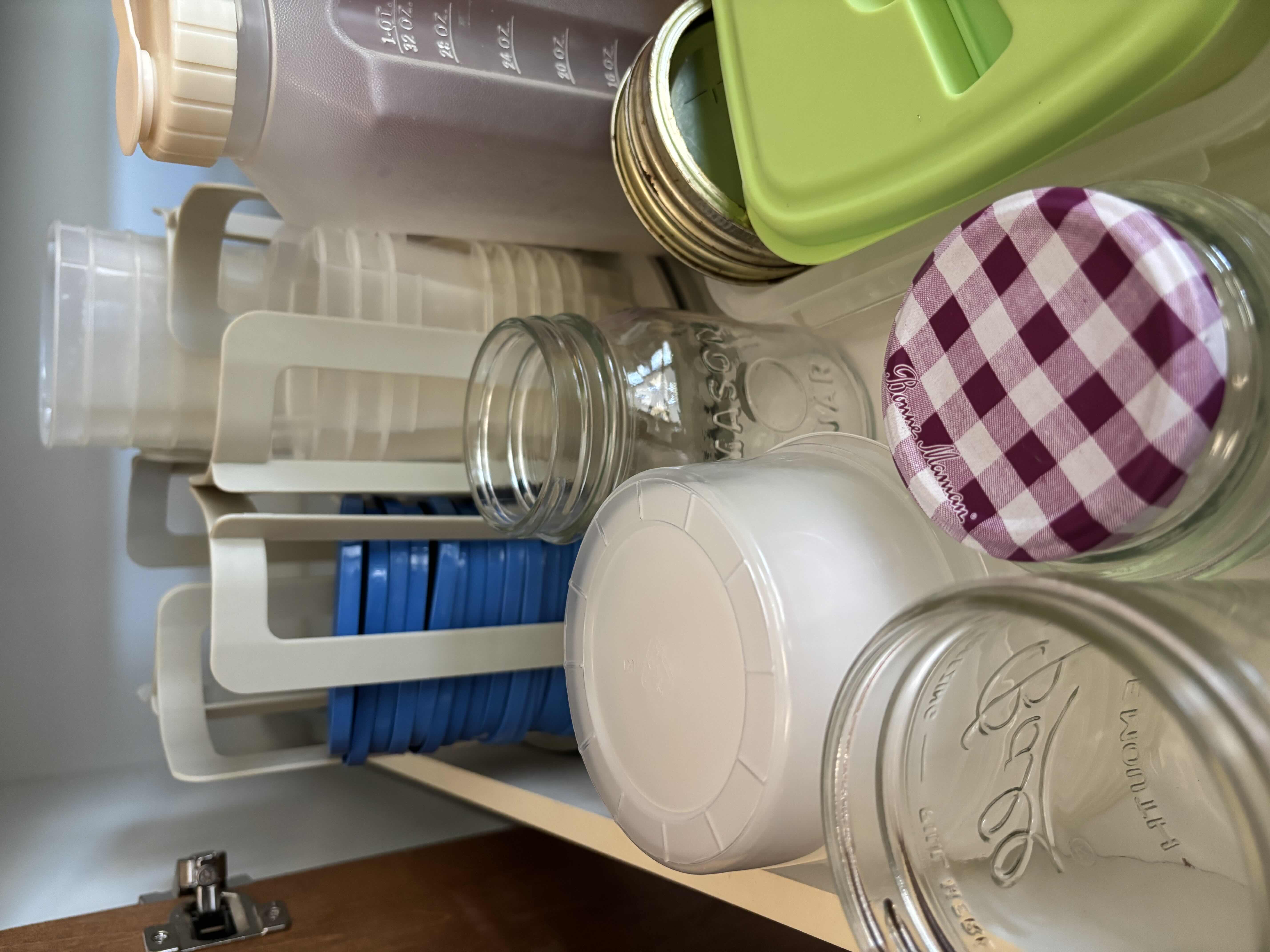 Photo 1 of CONTENTS OF KITCHEN DRAWER- STORAGE CONTAINERS
