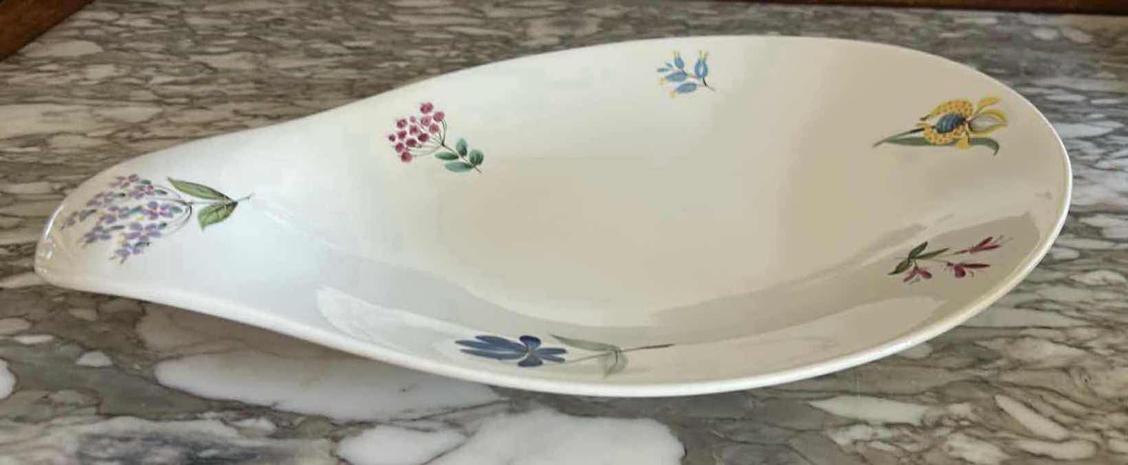 Photo 1 of 5- VINTAGE 1950 EVA ZEISEL HALLCRAFT TEA SET "BOUQUET" PATTERN