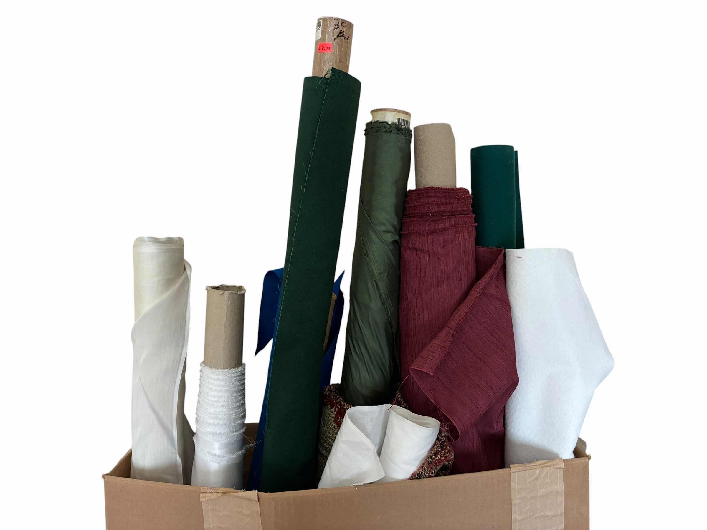 Photo 1 of FABRIC ROLLS-VARIOUS STYLES (10) H44”-57”