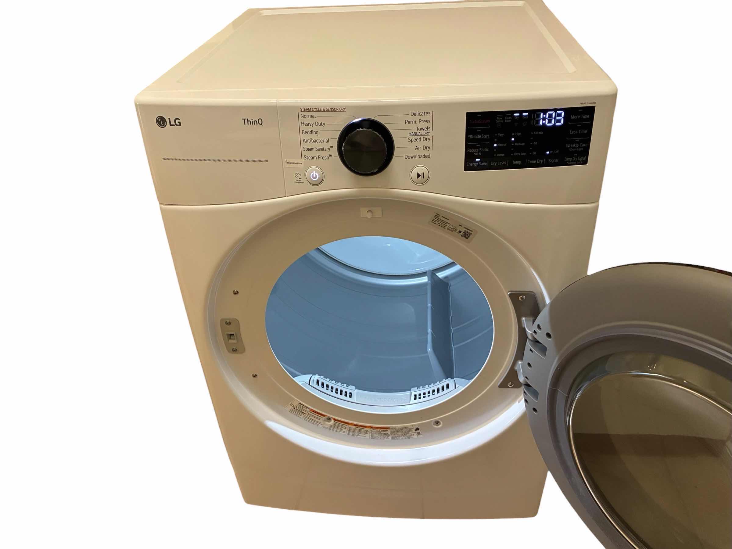 Photo 1 of LG THIN Q FRONT-LOAD GAS DRYER DLGX4081W