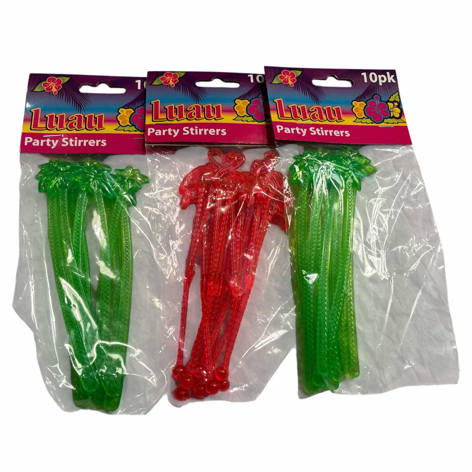 Photo 1 of ASSORTED PARTY SUPPLIES, STRAWS/STIRRERS/PICKS/BALOON WEIGHTS