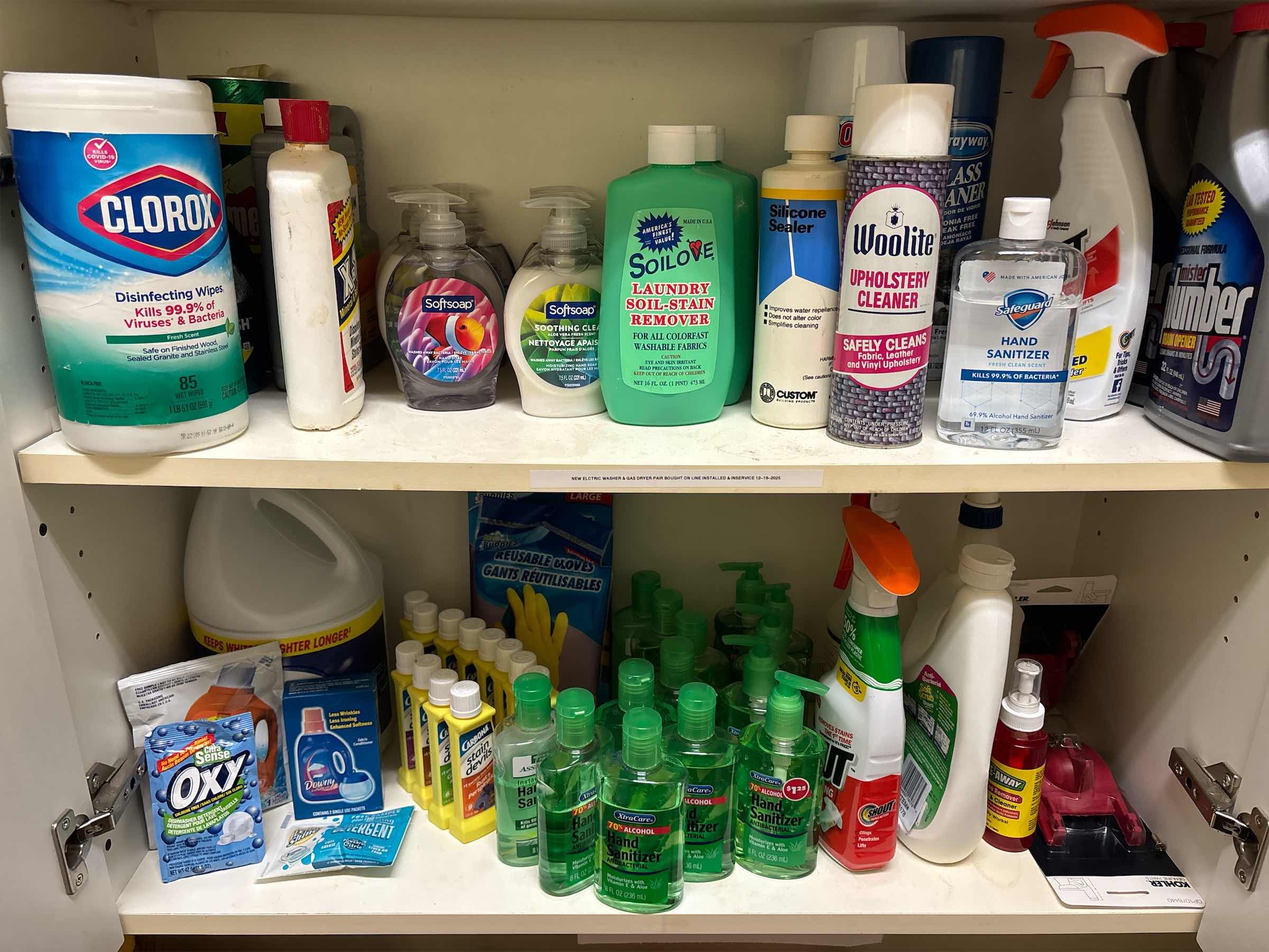 Photo 1 of CONTENTS OF CABINET